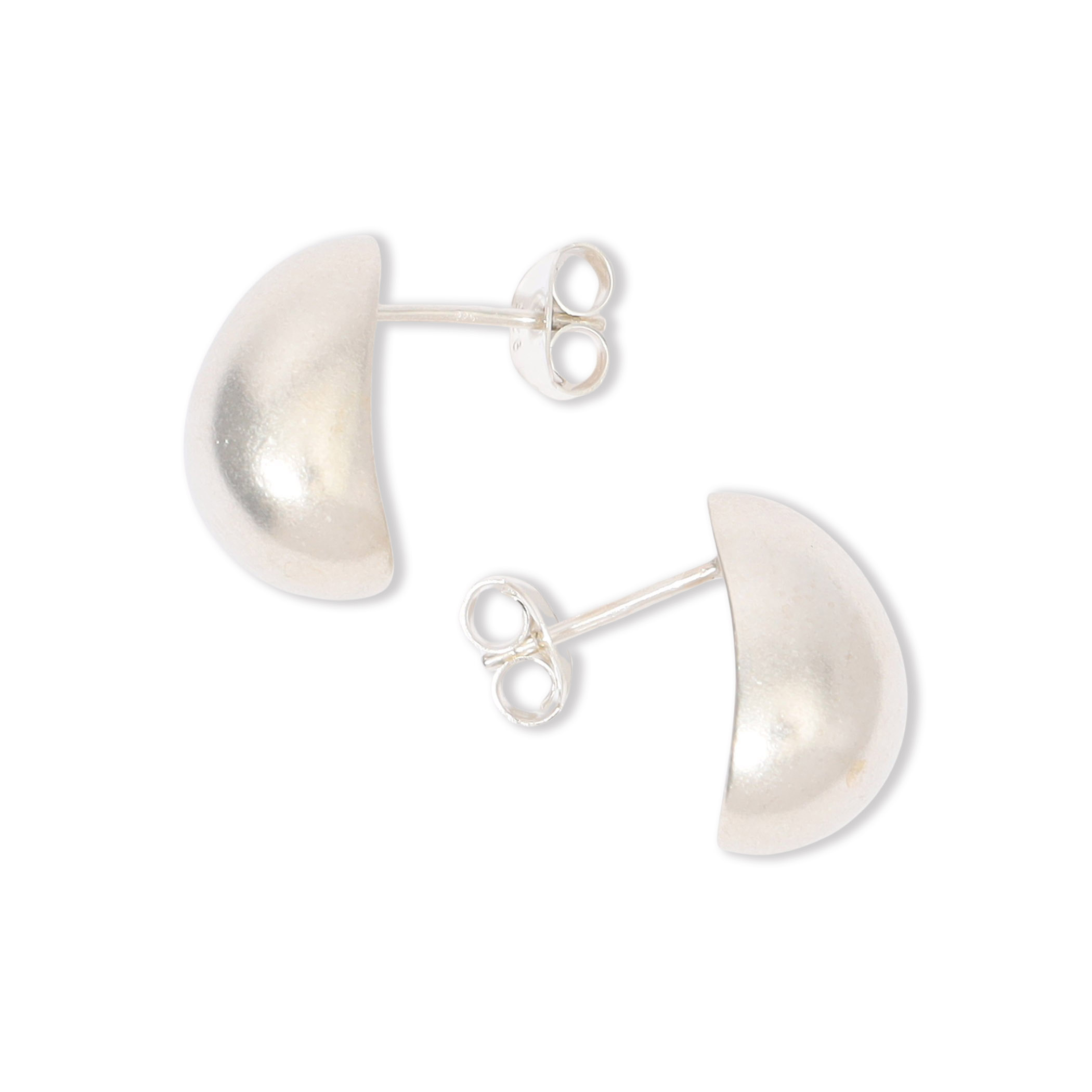SAPIR BACHAR HALF MOON HUGGIES ピアス