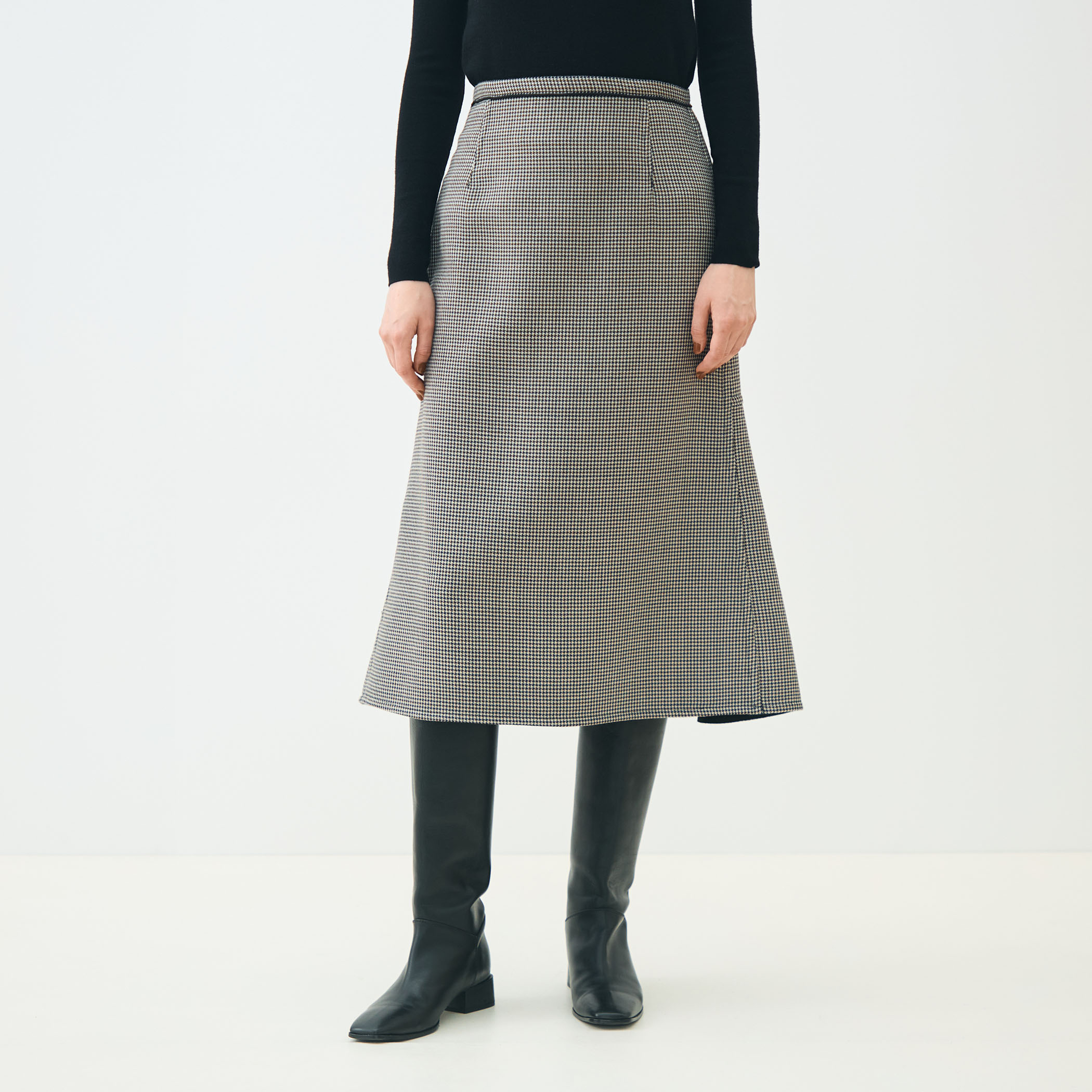 ガンクラブトゥースリバー 2-wayマーメイドスカート｜トゥモローランド