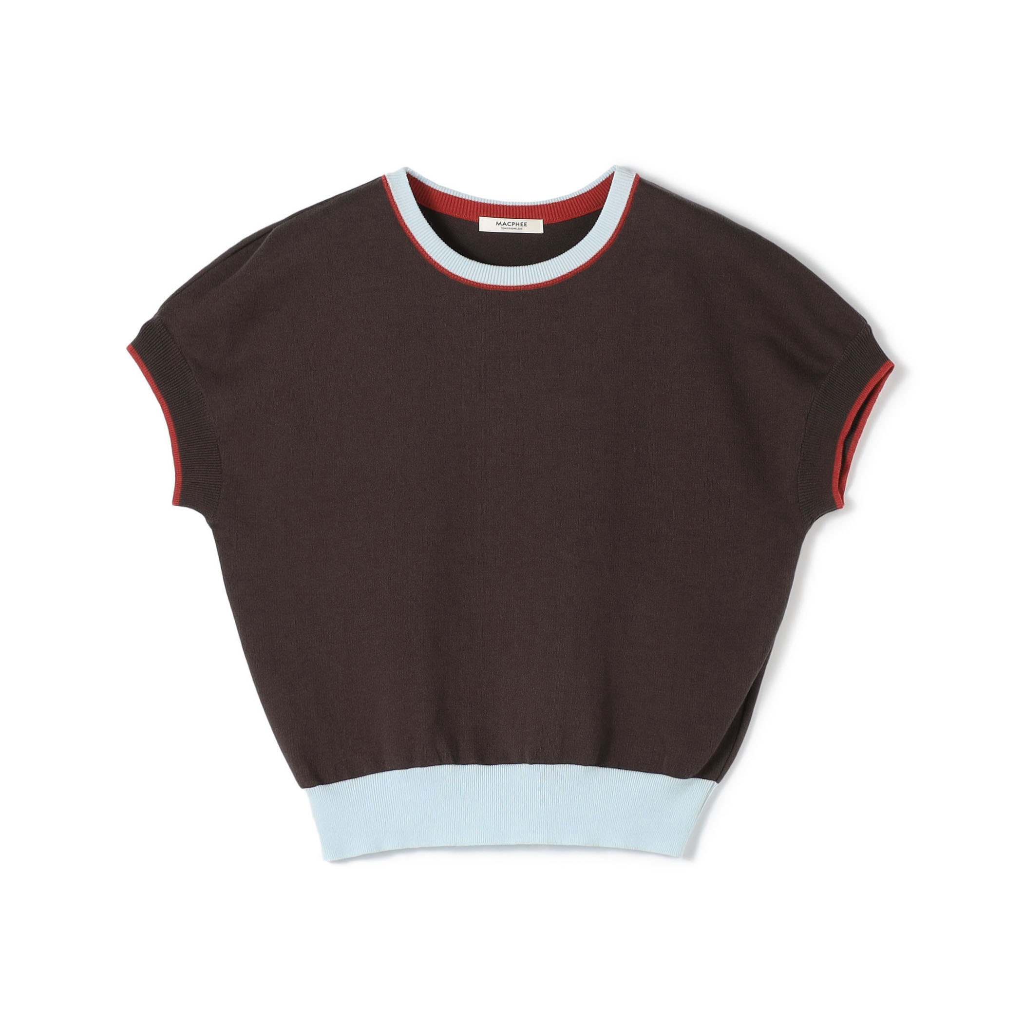 ■ドライコットン フレンチスリーブプルオーバー