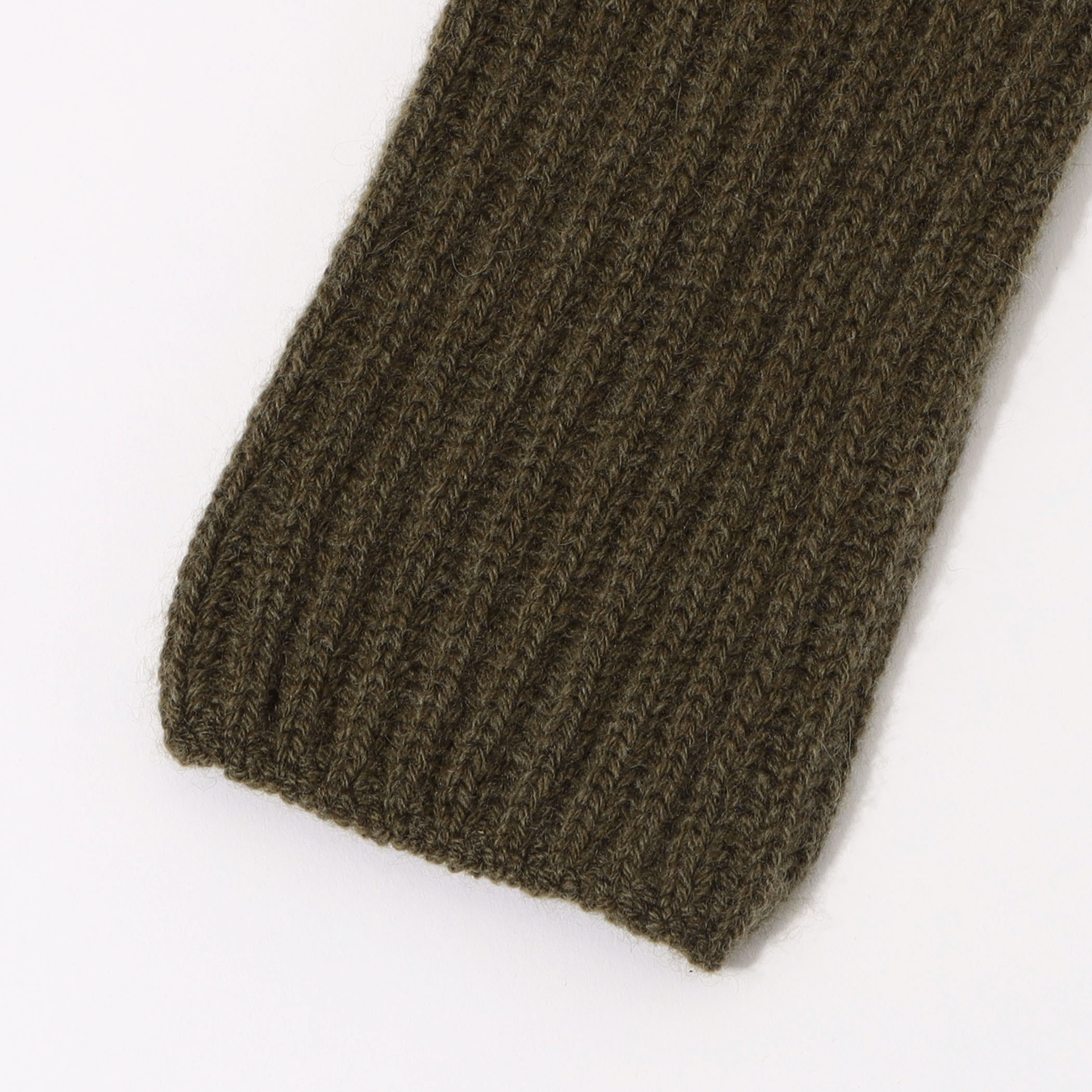 値下！Johnstons of Elgin カシミヤ リブニットグローブ Johnstons of Elgin カシミヤ リブニットグローブ（手袋