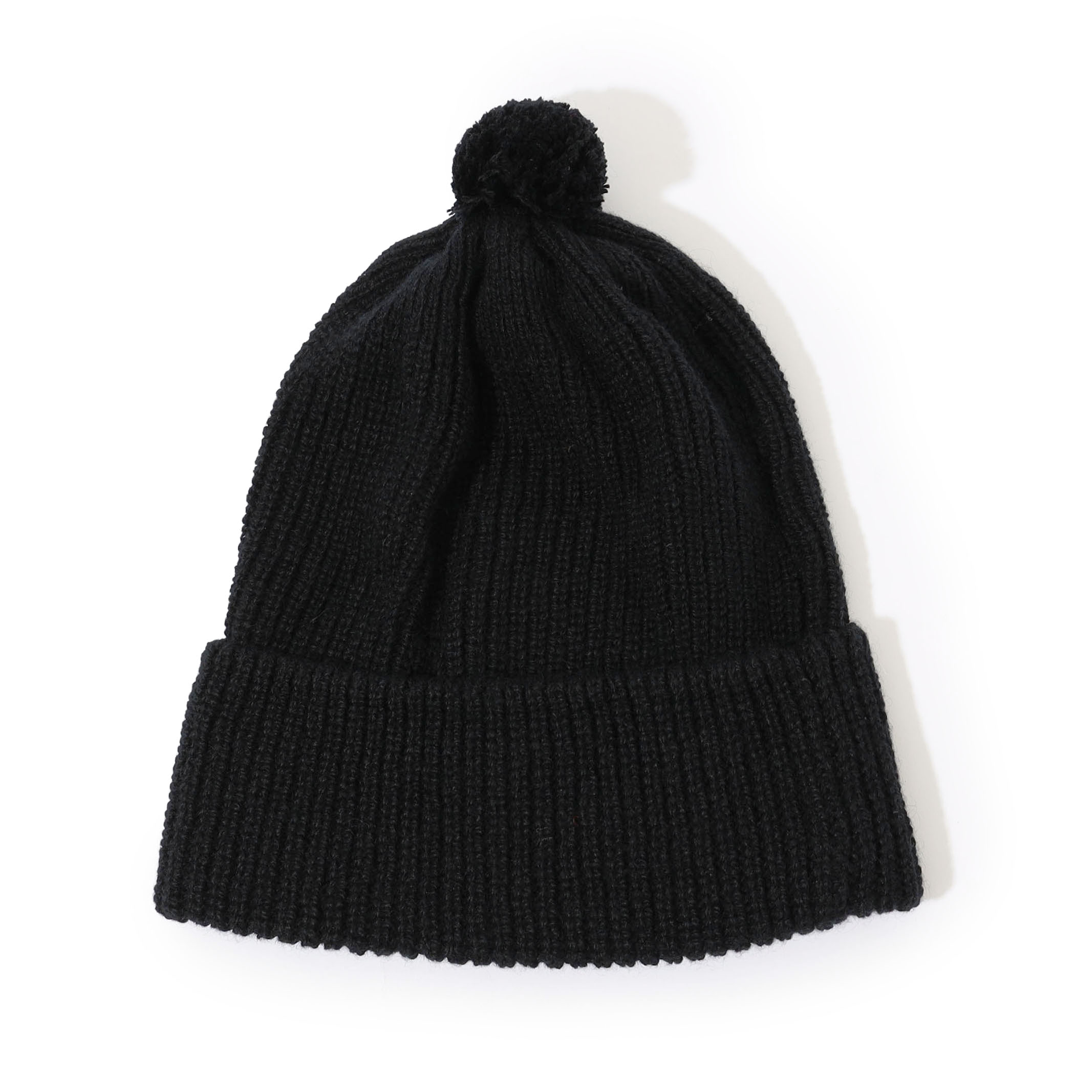 HIGHLAND2000 HC BOB CAP WITH POMPOM カシミヤニットキャップ
