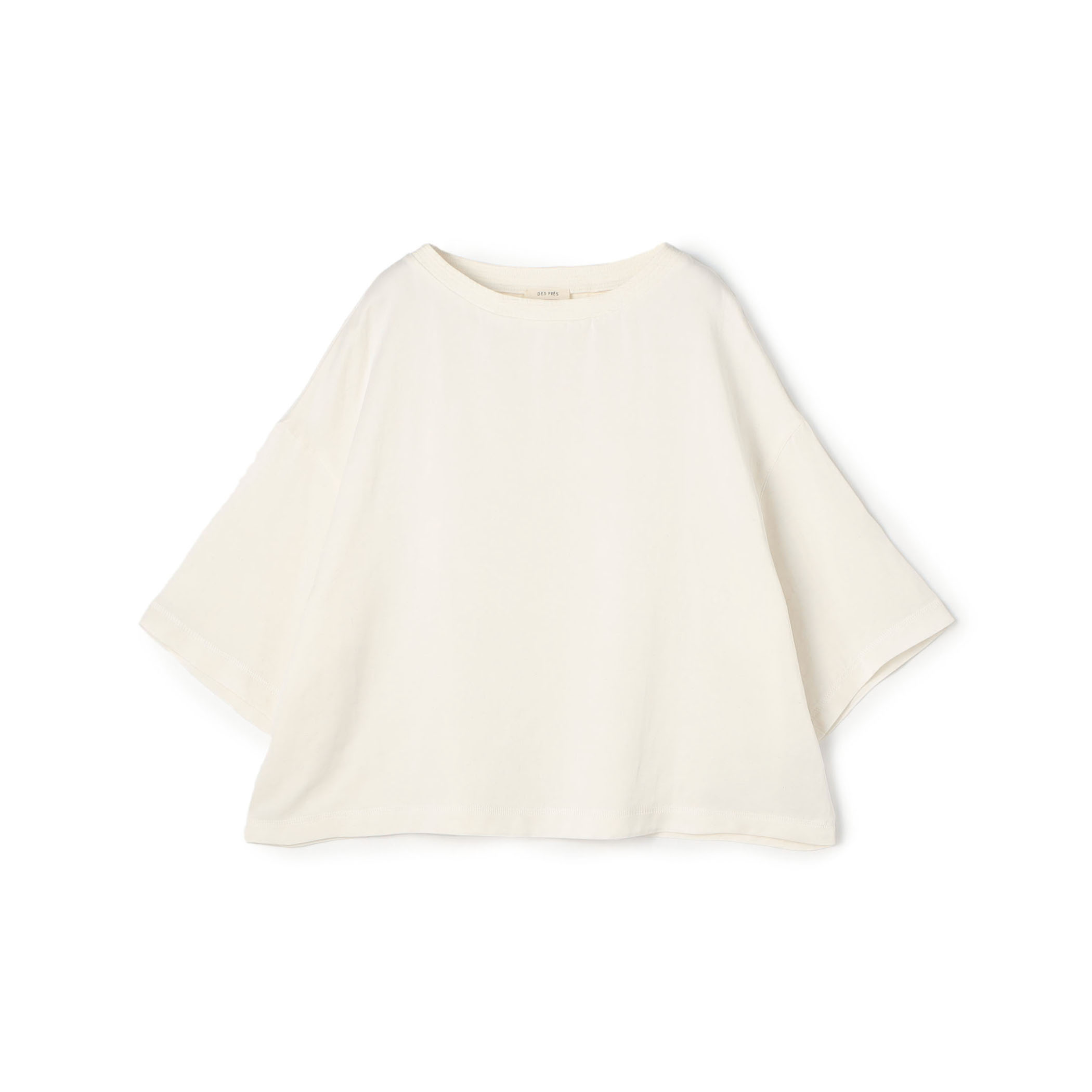ソフトサテン ビッグTシャツブラウス