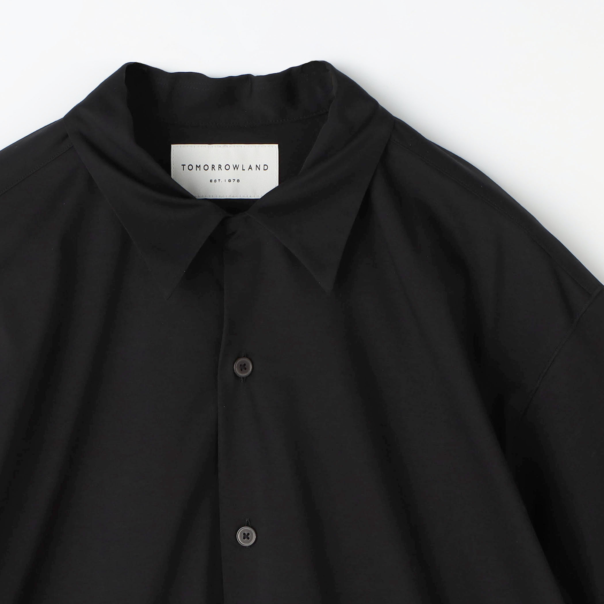 TENDERLOIN オープンカラーシャツ コットンポリ size S TENDERLOIN テンダーロイン 半袖シャツ オープンカラー 刺繍