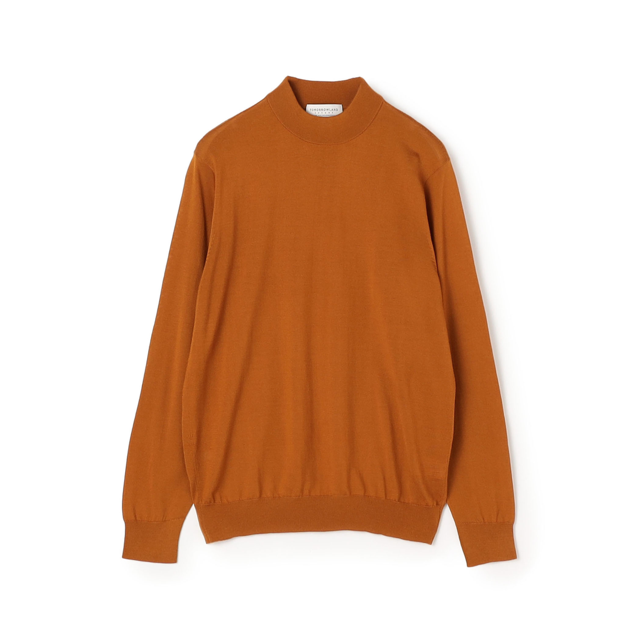TOMORROWLAND tricot スーパーファインメリノウール モックネックニット S-WOOL