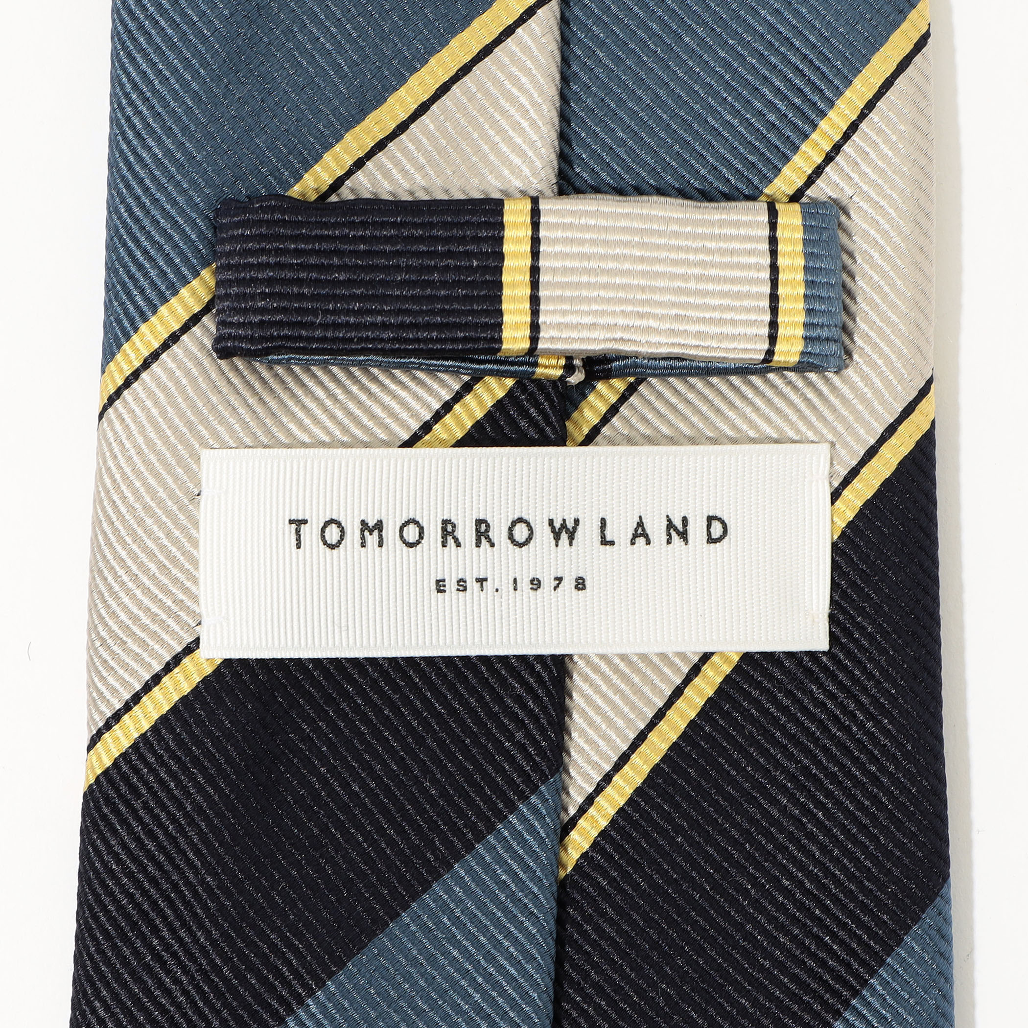 TOMORROWLAND シルク レジメンタルネクタイ｜トゥモローランド