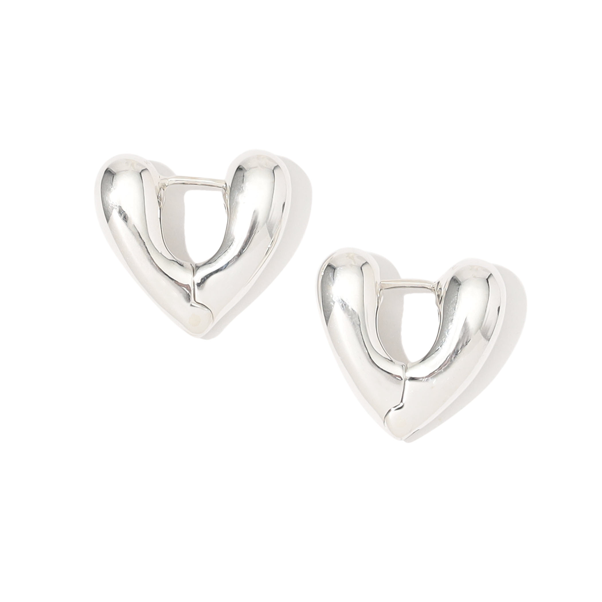 Annika Inez HEART HOOPS S シルバーピアス｜トゥモローランド
