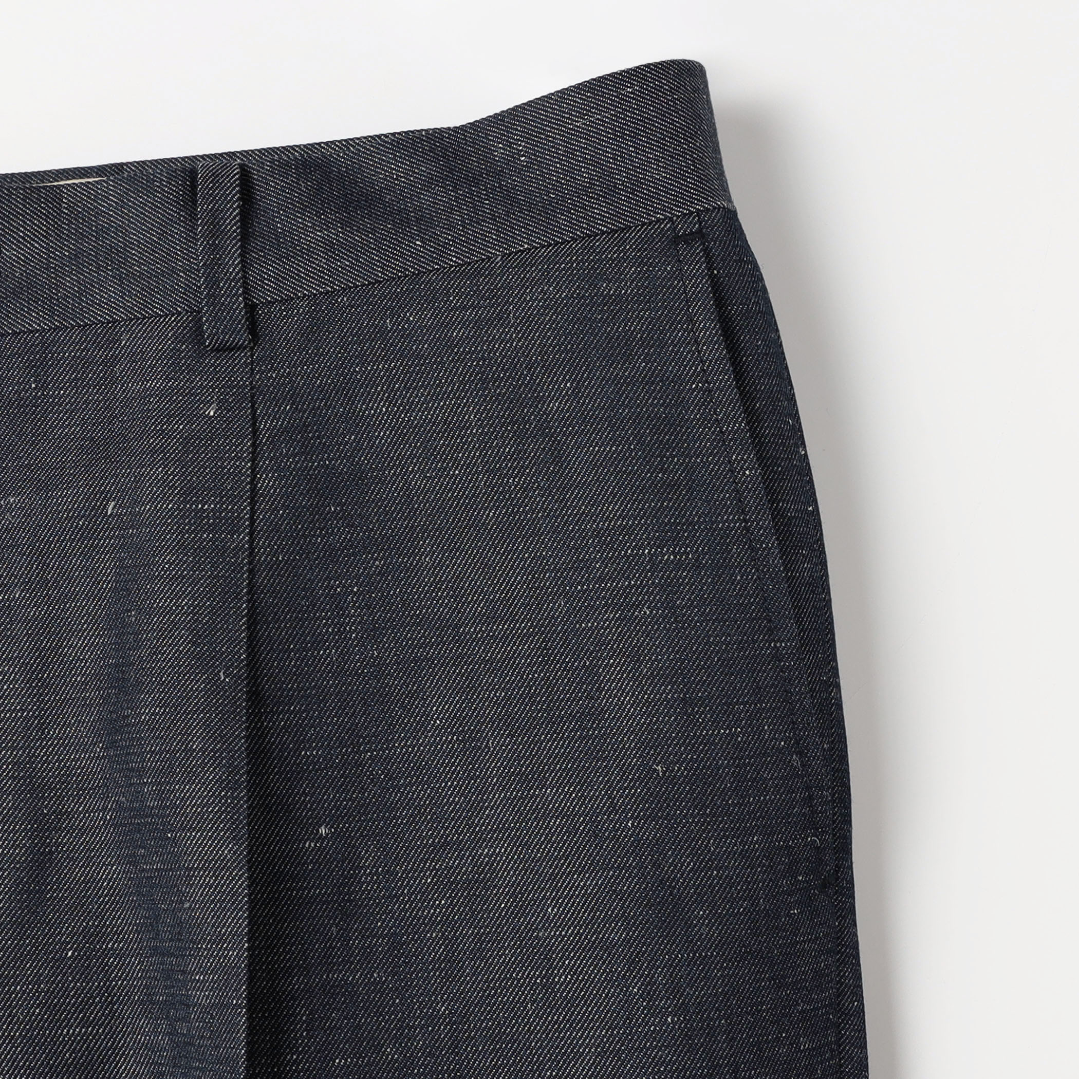 ウールリネン 1プリーツスラックス DORMEUIL｜トゥモローランド 公式サイト
