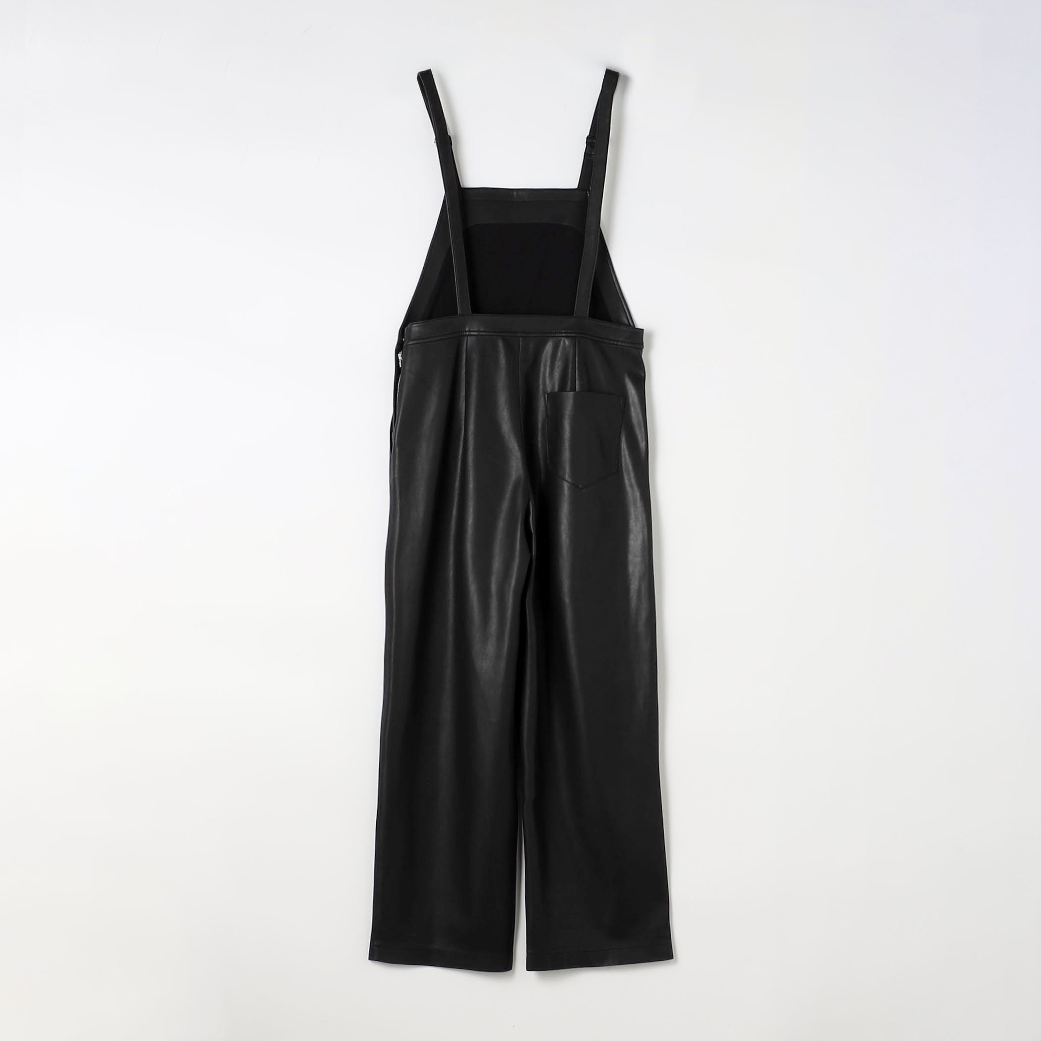 レザーライク サロペット｜トゥモローランド 公式通販