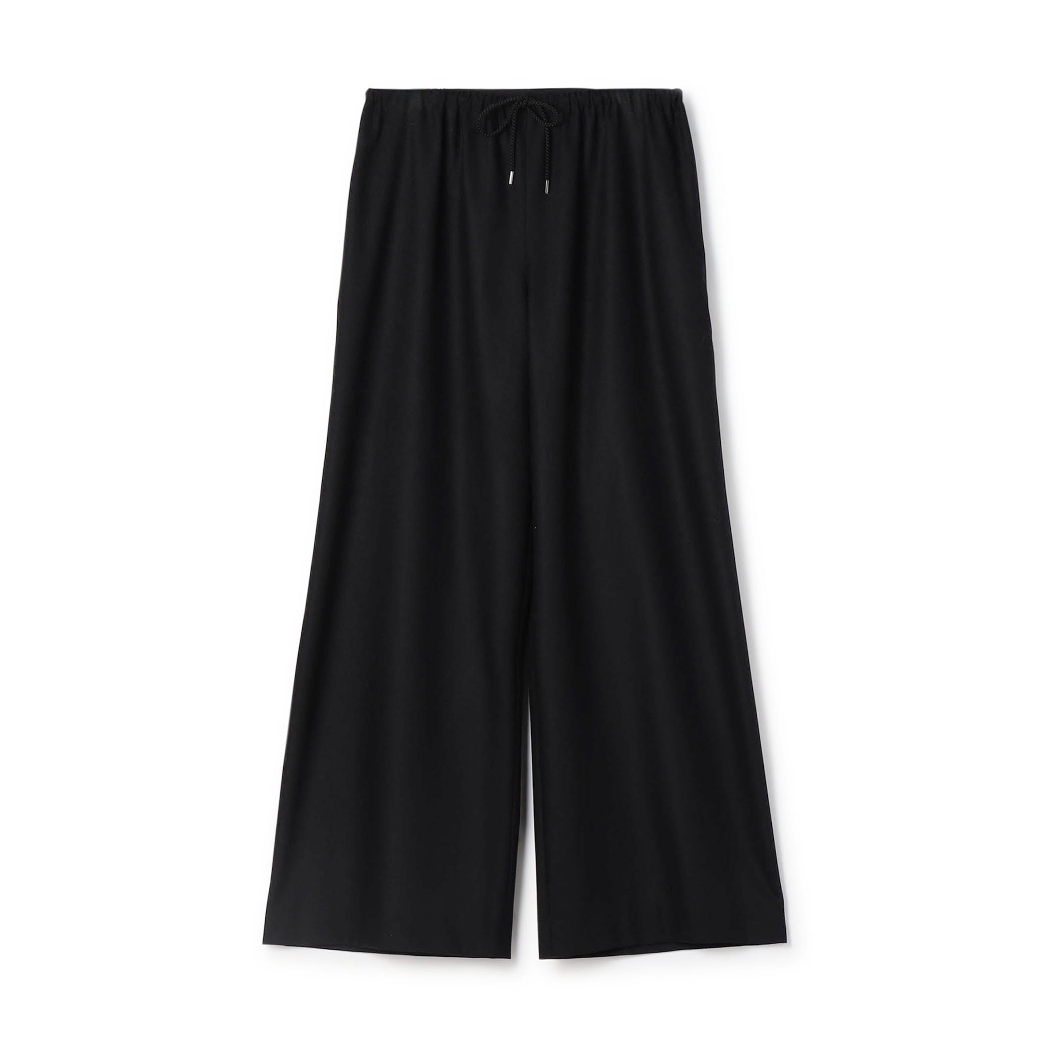 【WEB先行予約】ウールカシミヤポプリン ドロストパンツ