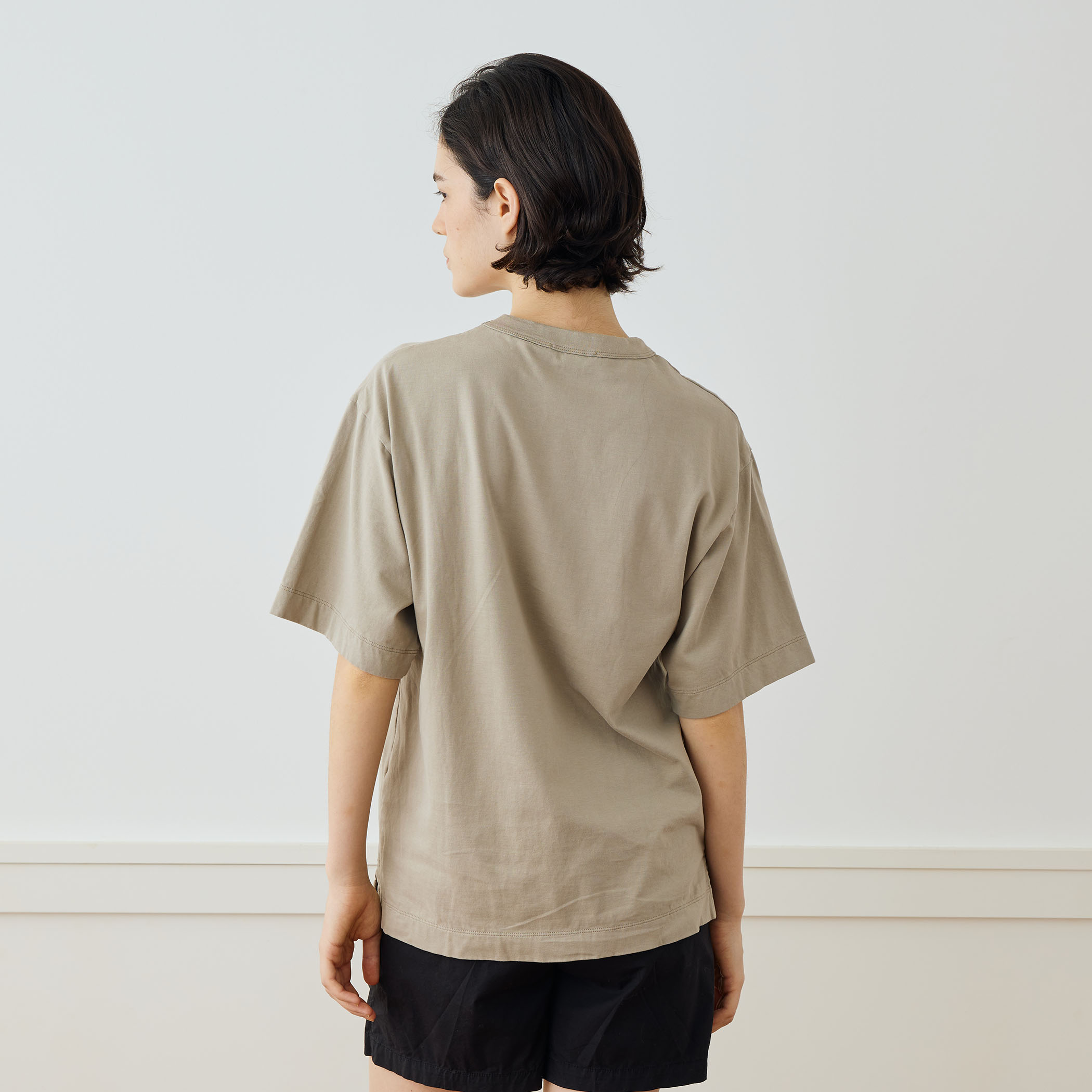新作未使用キュプラジャージーオーバーサイズtee ヘビーリュクスジャージー オーバーサイズTシャツ WLOJ3208