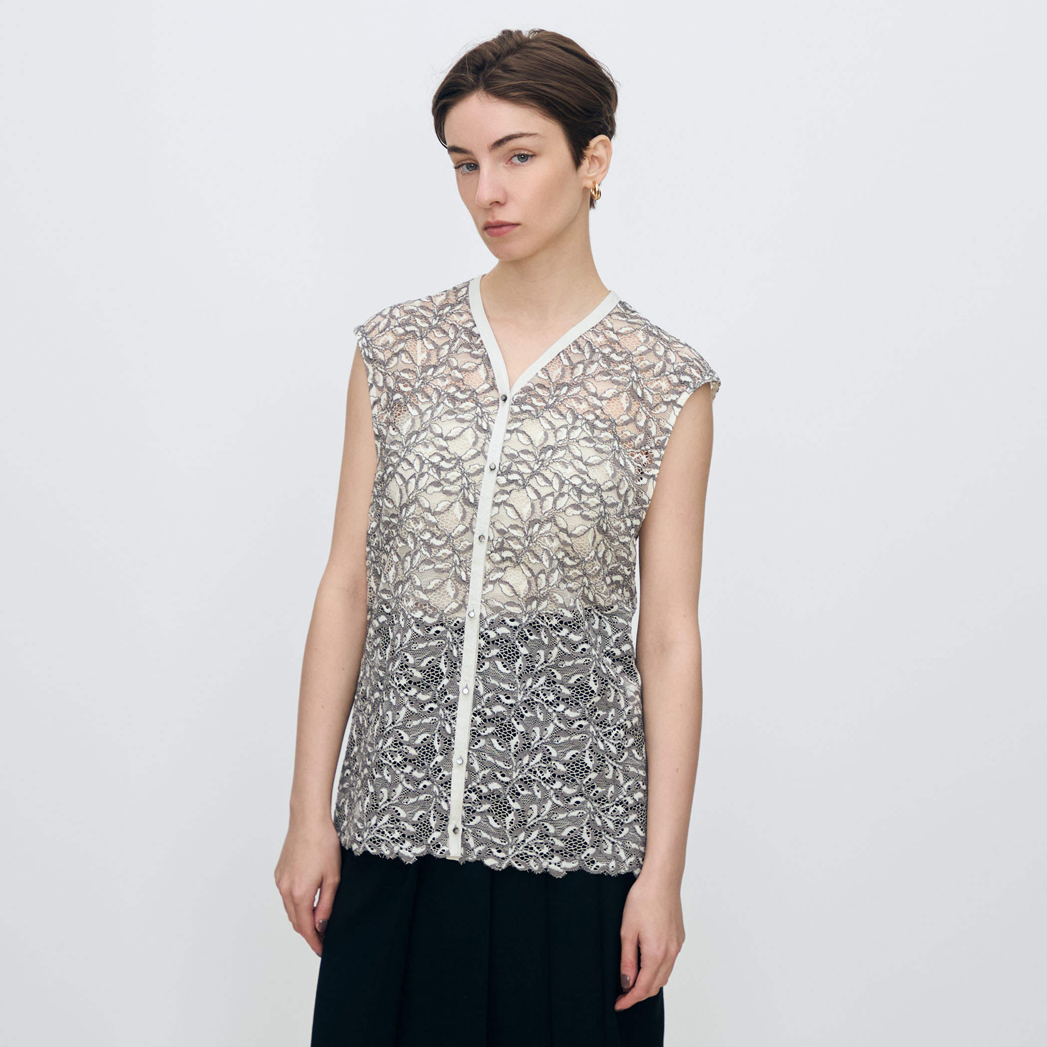 リーフコード レースジレブラウス｜トゥモローランド 公式通販