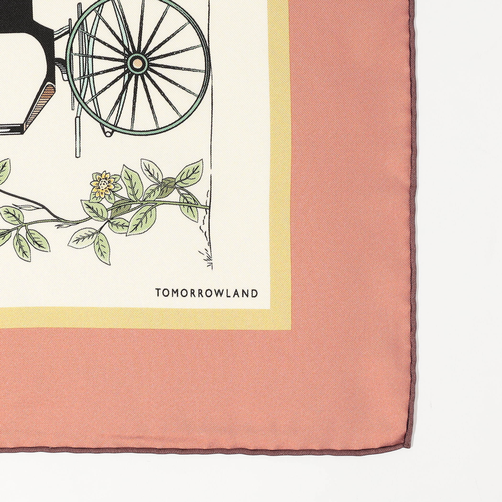 ATELIER TOMORROW CARRIAGE シルクスカーフ｜トゥモローランド 公式サイト