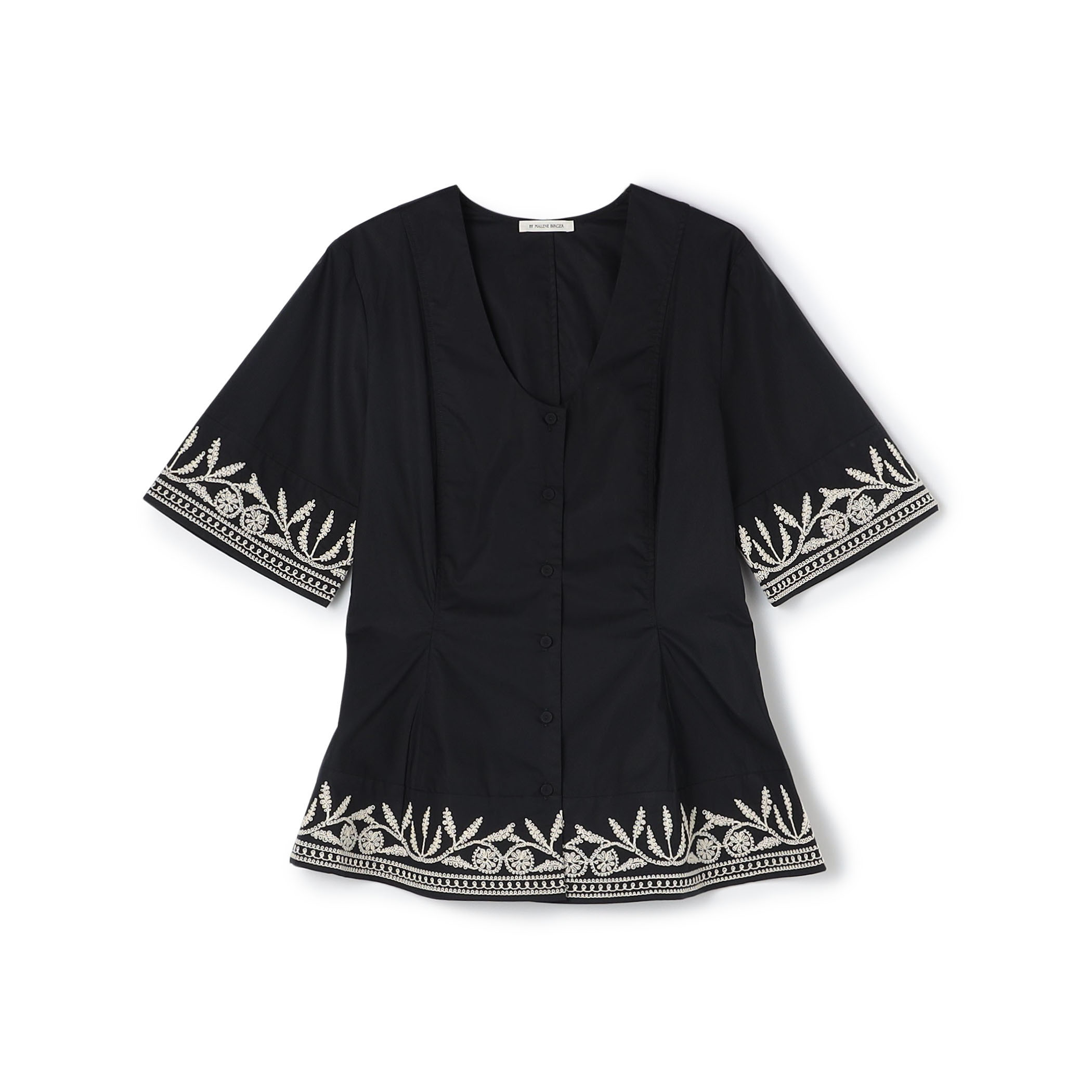 BY MALENE BIRGER MERLINA エンブロイダリーブラウス