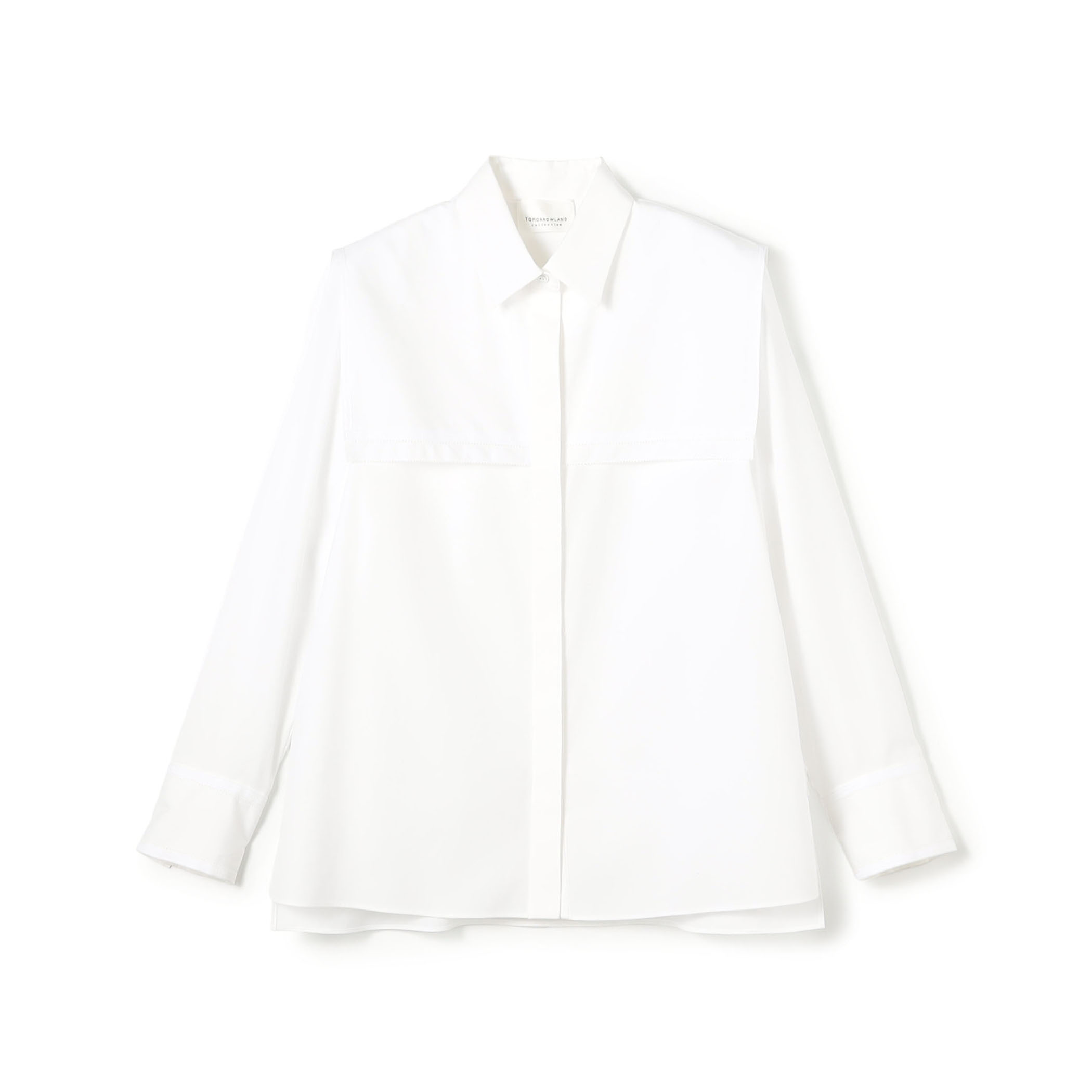 コンパクトブロード セーラーカラーブラウス