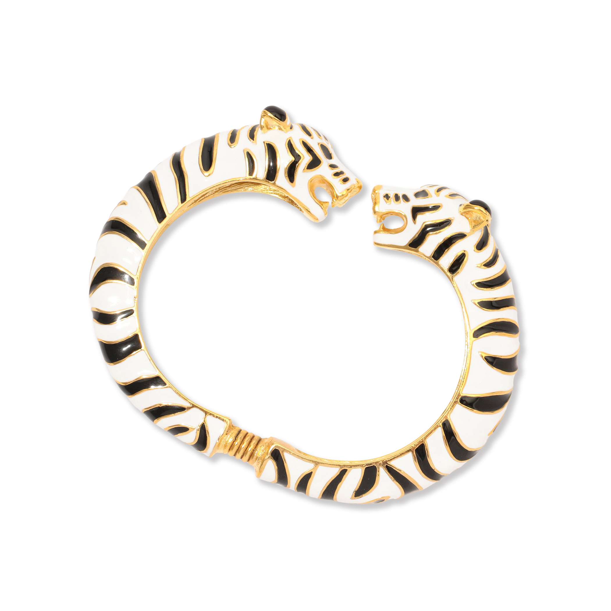 Kenneth Jay Lane tiger head ブレスレット