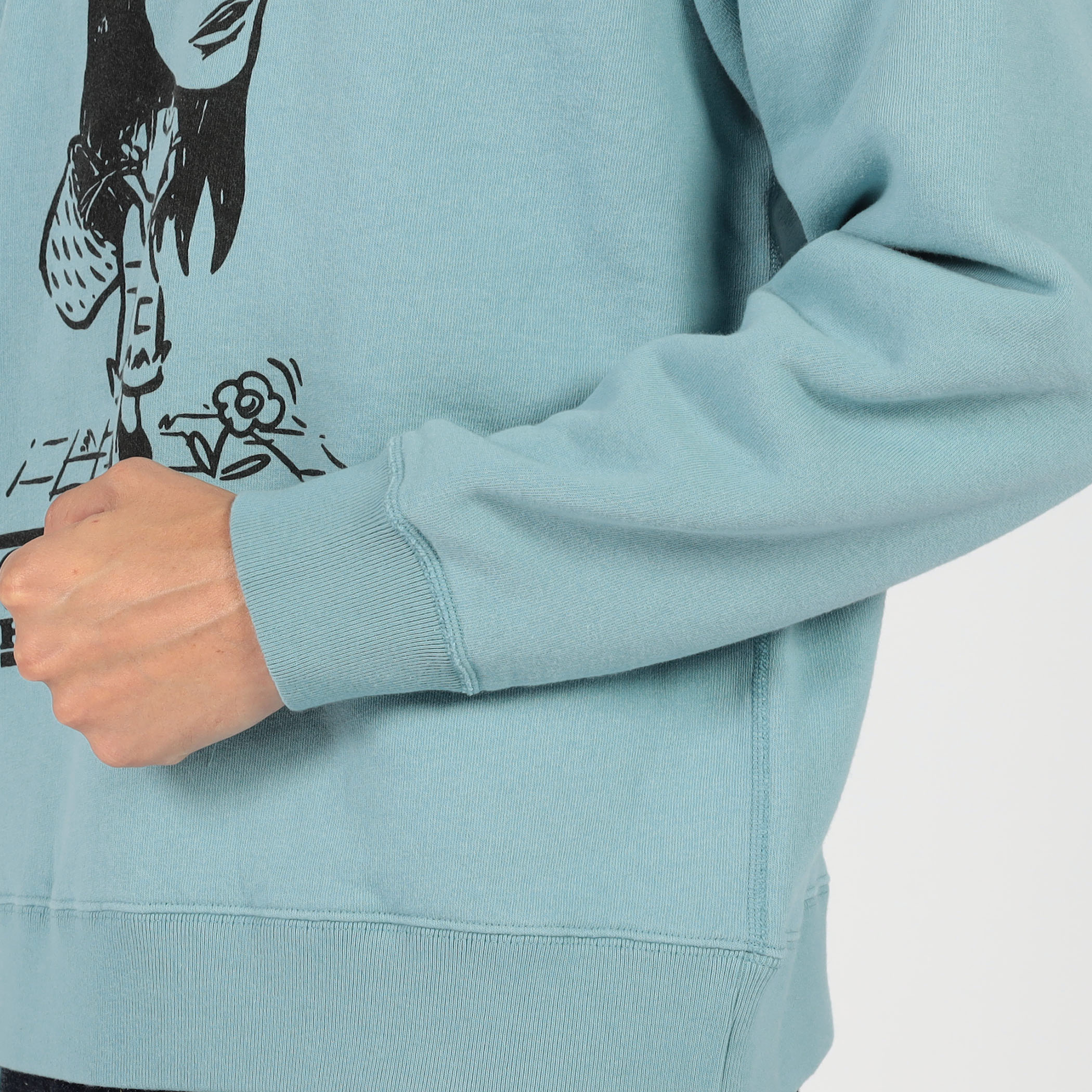 Godard Haberdashly Jane Birkin Print スウェットシャツ