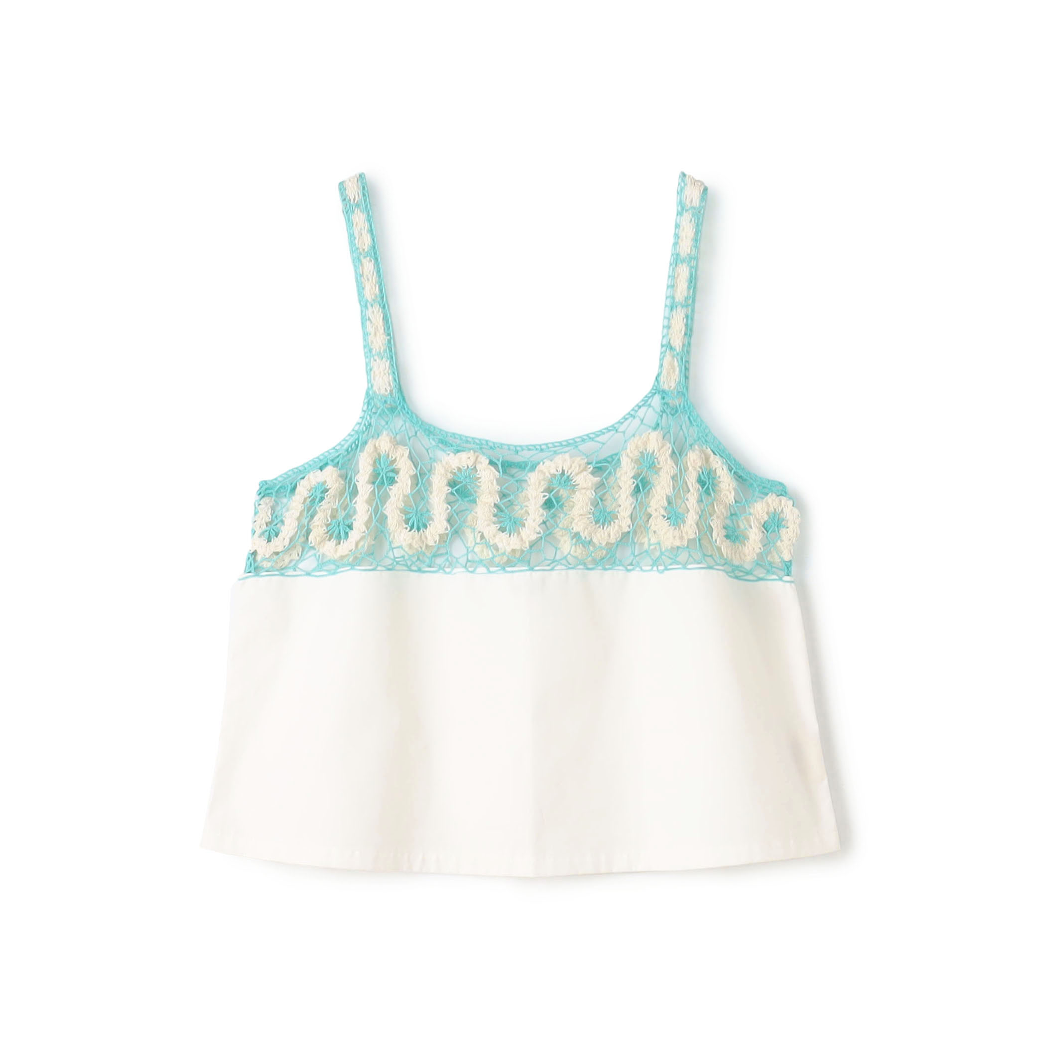 BODE RIPPLE LACE TANK