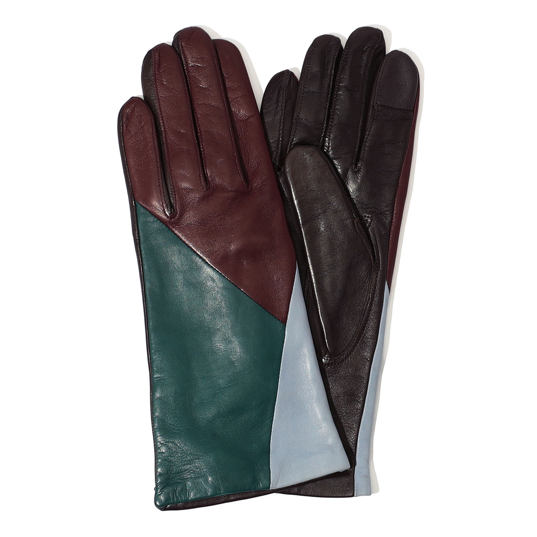 MAISON FABRE GEOMETRIE ラムレザーグローブ