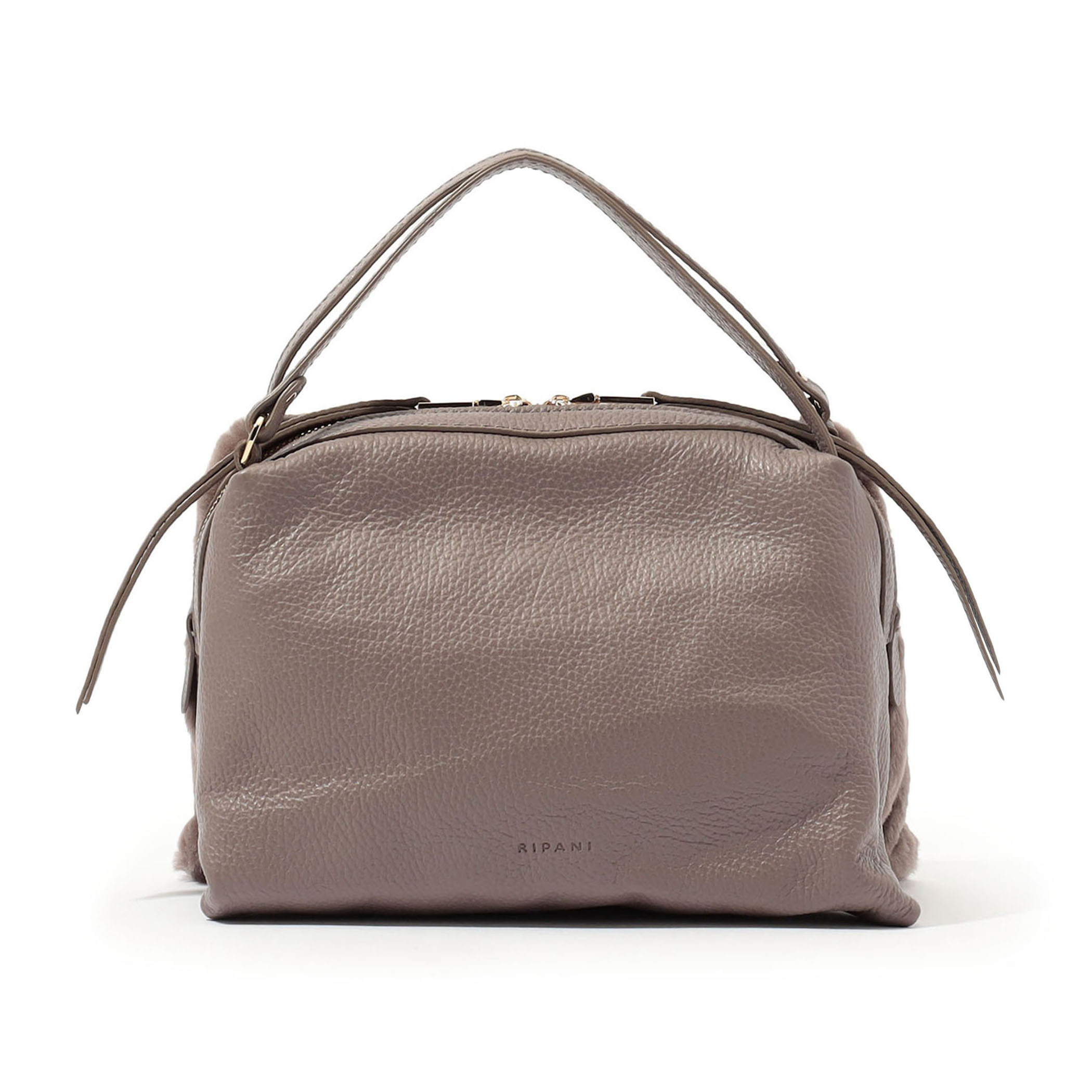 RIPANI RONDINE L ムートンコンビ ショルダーバッグ