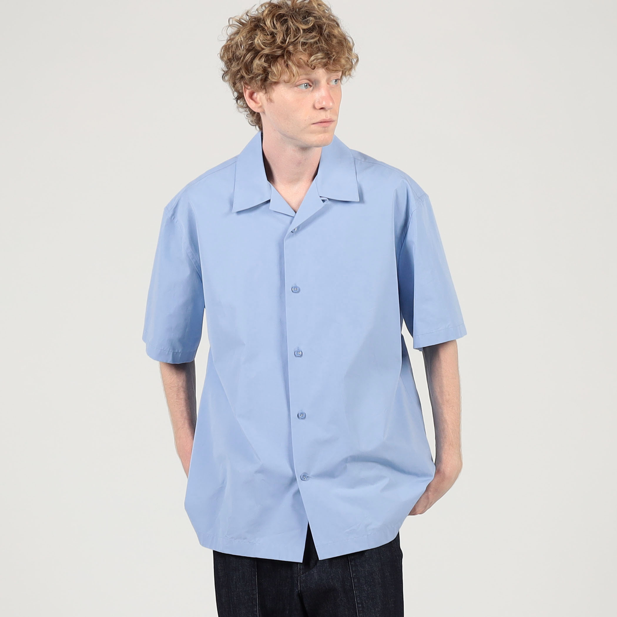 Jil Sander半袖シャツ❕ JIL SANDER(ジルサンダー) 21SSNever Fade Away Plaque Shirt