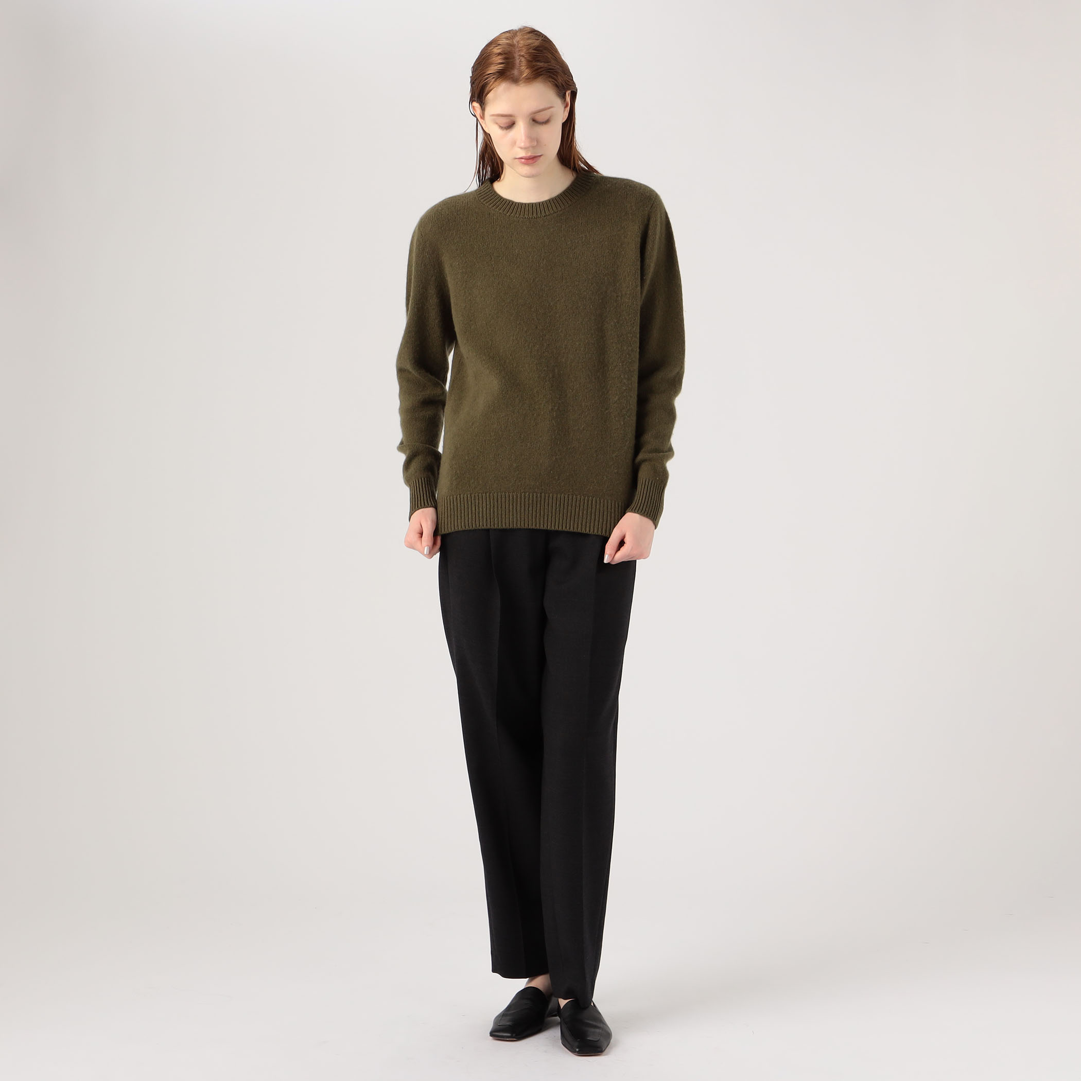 The Elder Statesman simple crew neck knit｜トゥモローランド 公式通販