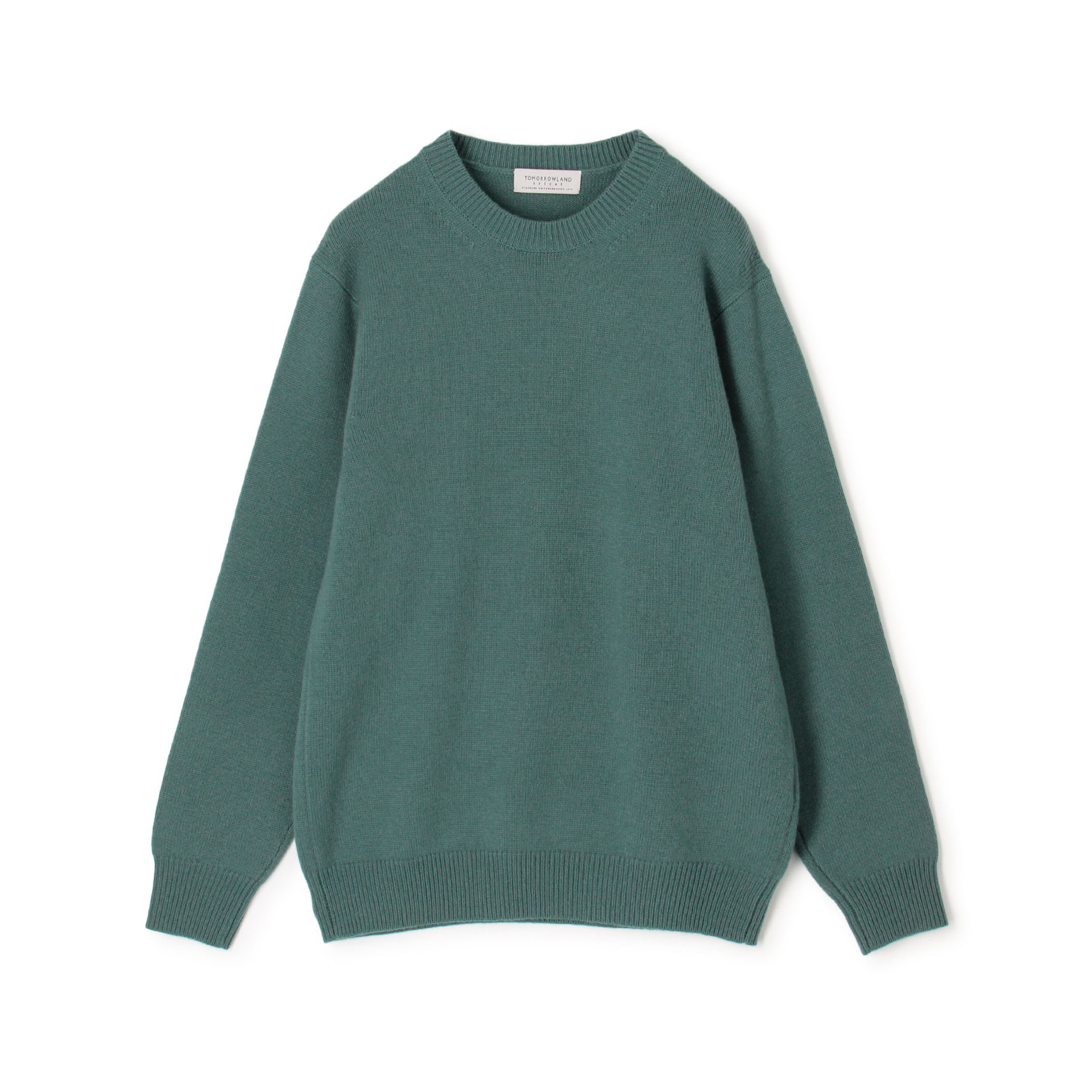 【WEB先行予約】TOMORROWLAND tricot ラムズウール クルーネックニット