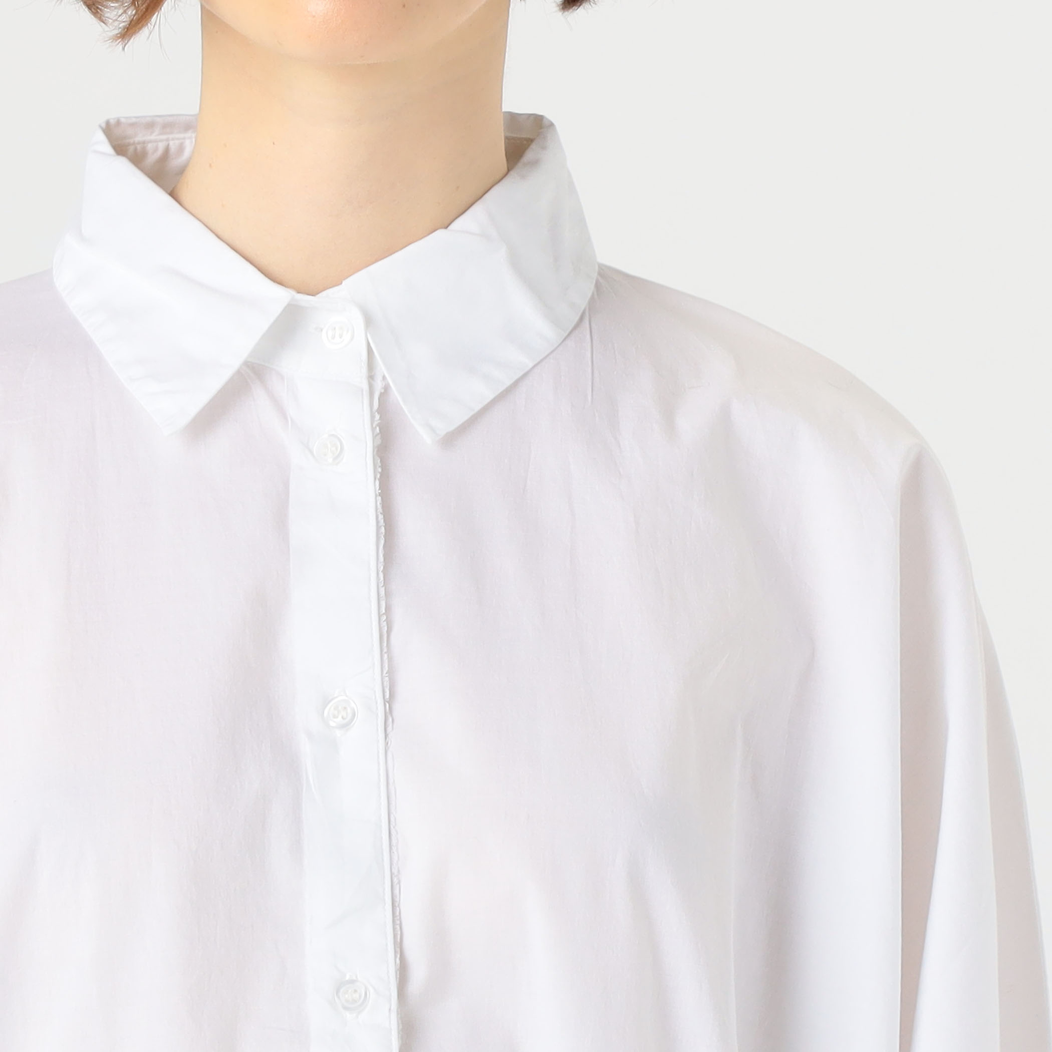 KristenseN DU NORD Boxy コットンシャツ｜トゥモローランド