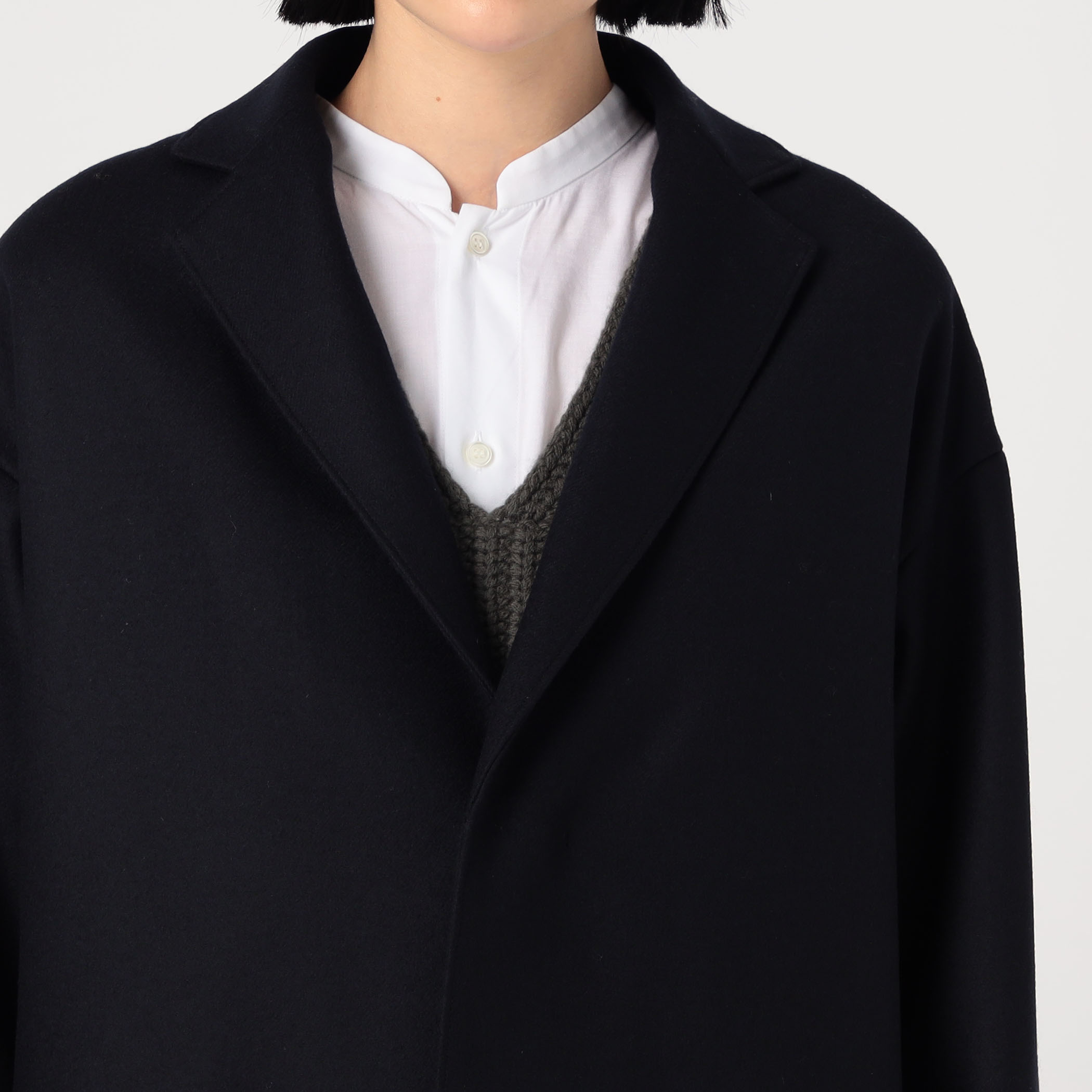 HYKE WOOL SHOP COAT 2021AW 美品-