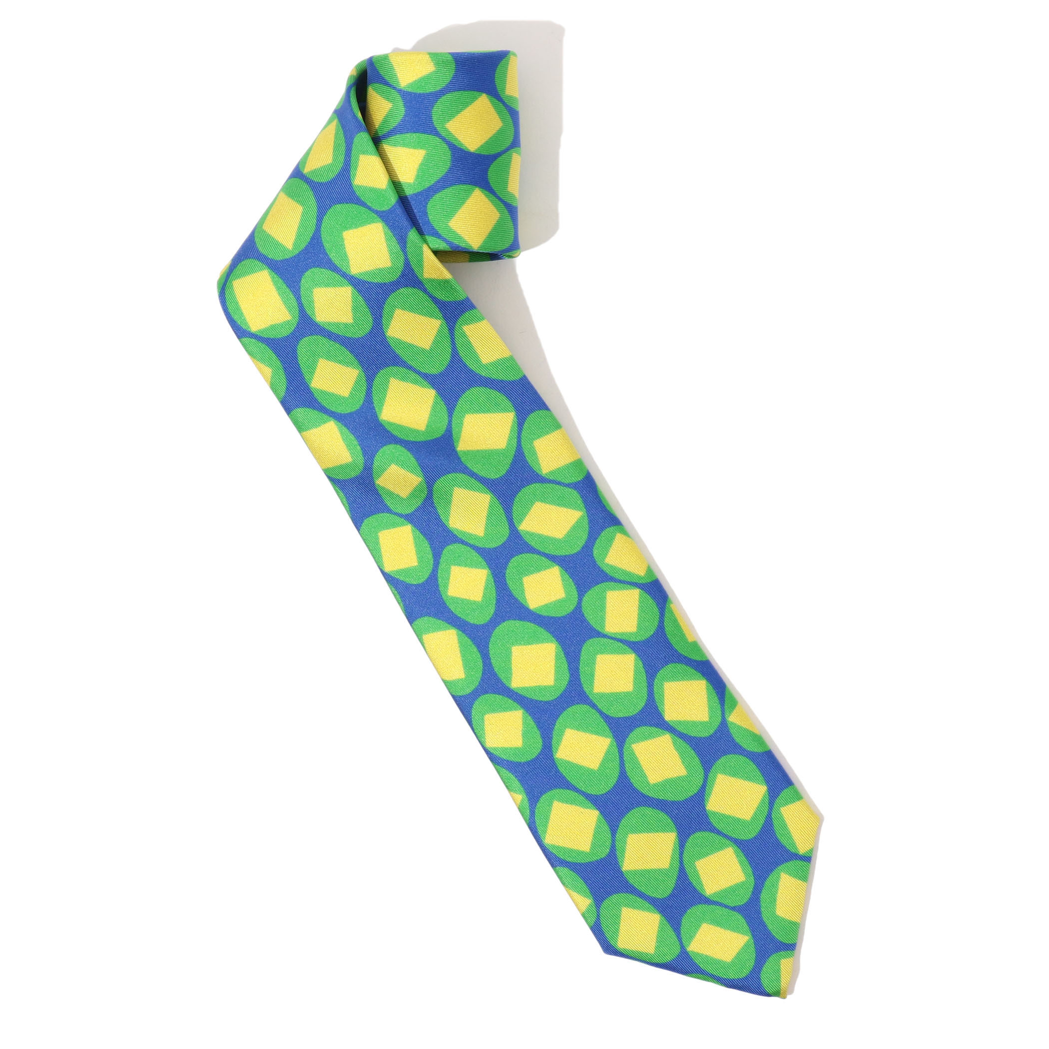 Charvet シルクプリント ネクタイ