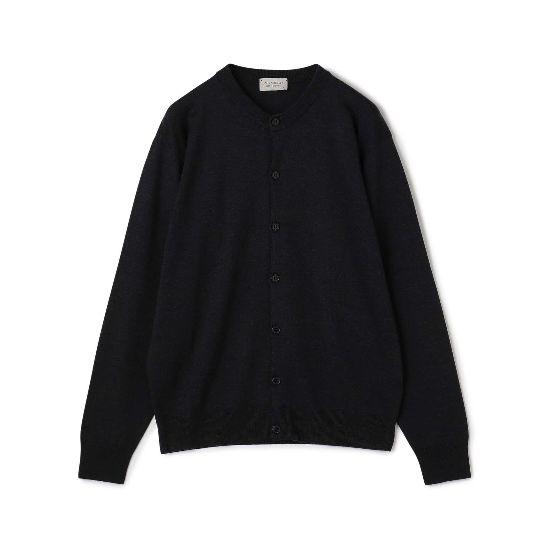 JOHN SMEDLEY 24G クルーネックカーディガン