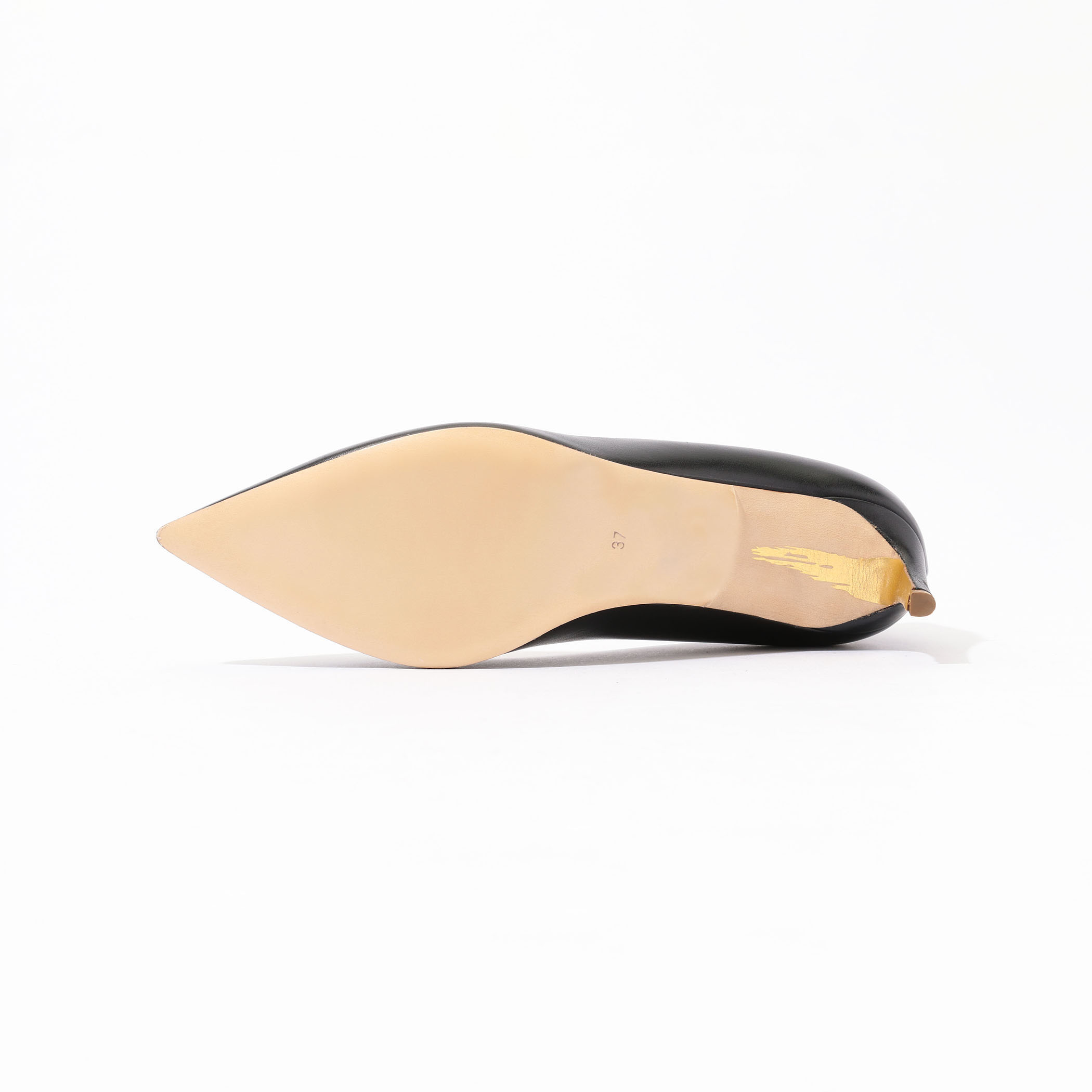 【美品】RUPERT SANDERSON フラットパンプス ホワイト 37 RUPERT SANDERSON パンプス レディース Rupert Sanderson