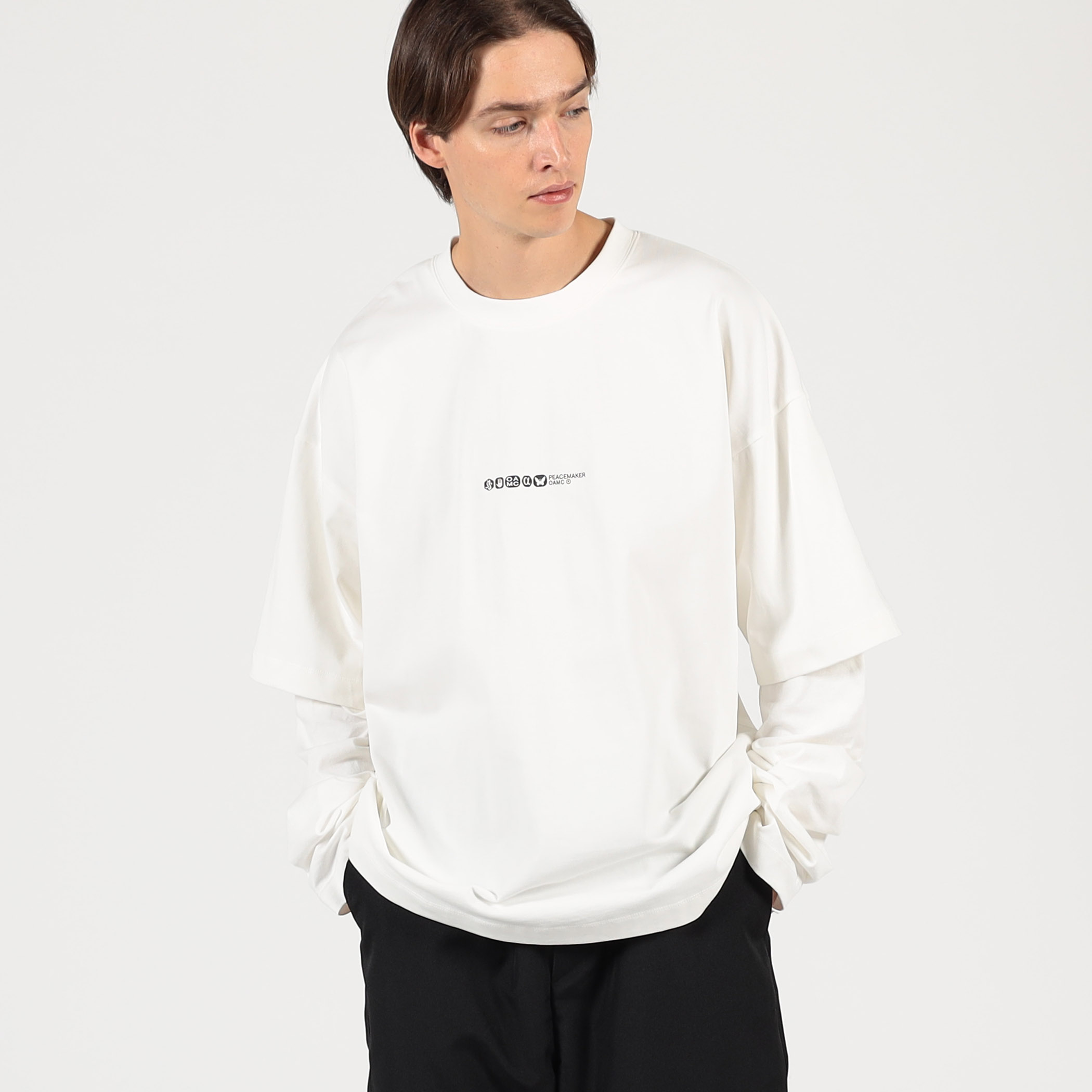 OAMC / Peacemaker Double Layer Boxy T ロングスリーブカットソー