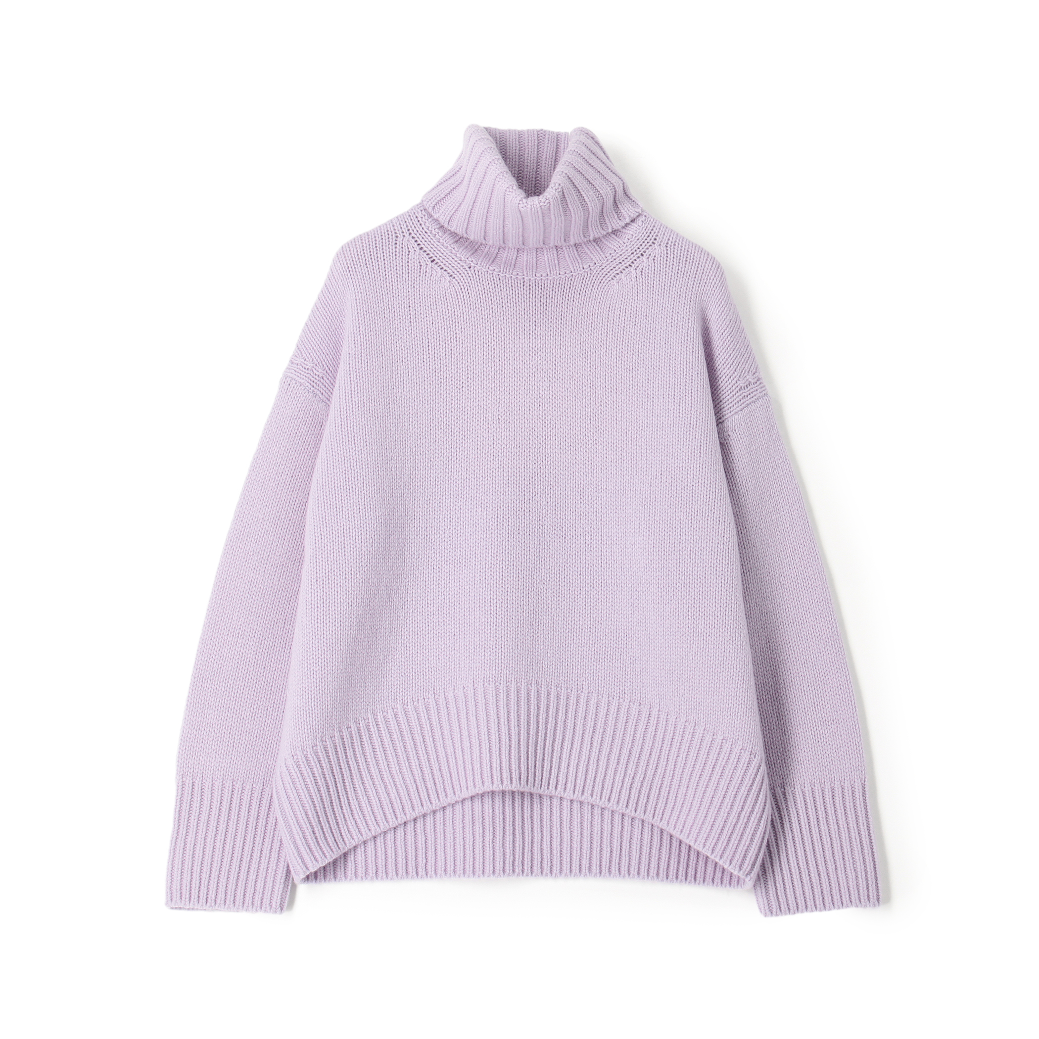 ファインウール タートルネックプルオーバー