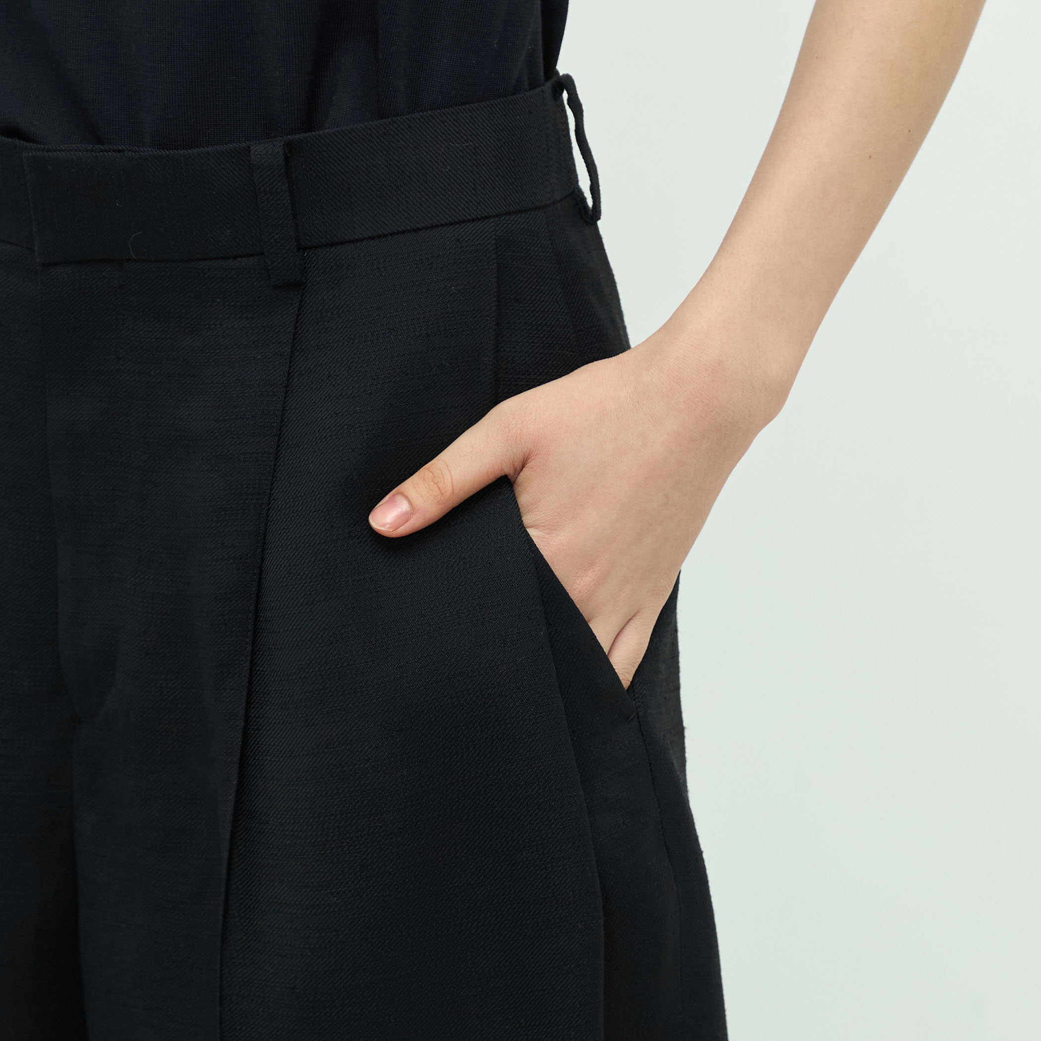 レーヨンスラブ ショートパンツ｜トゥモローランド 公式通販