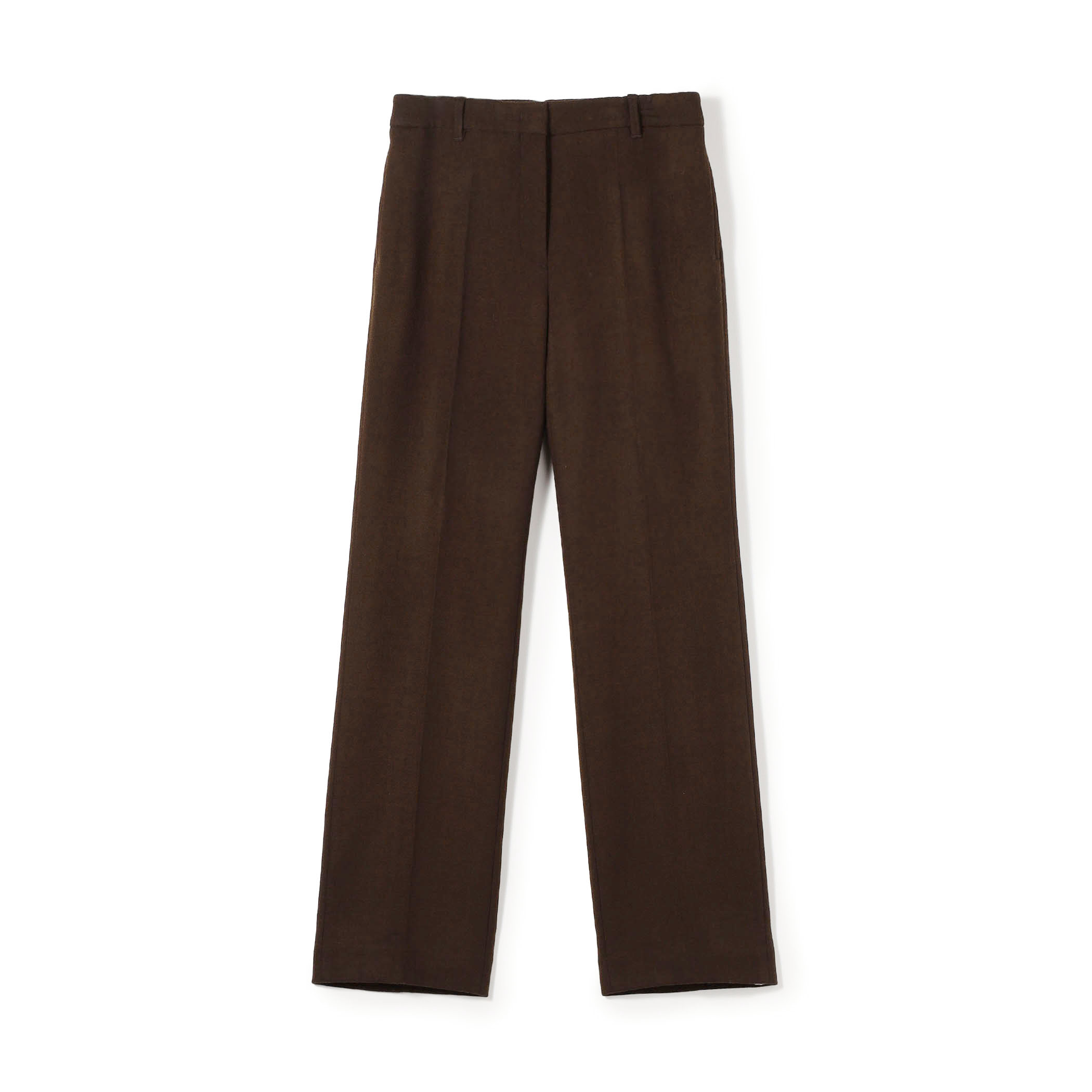 ナチュラルストレッチウール スリムパンツ