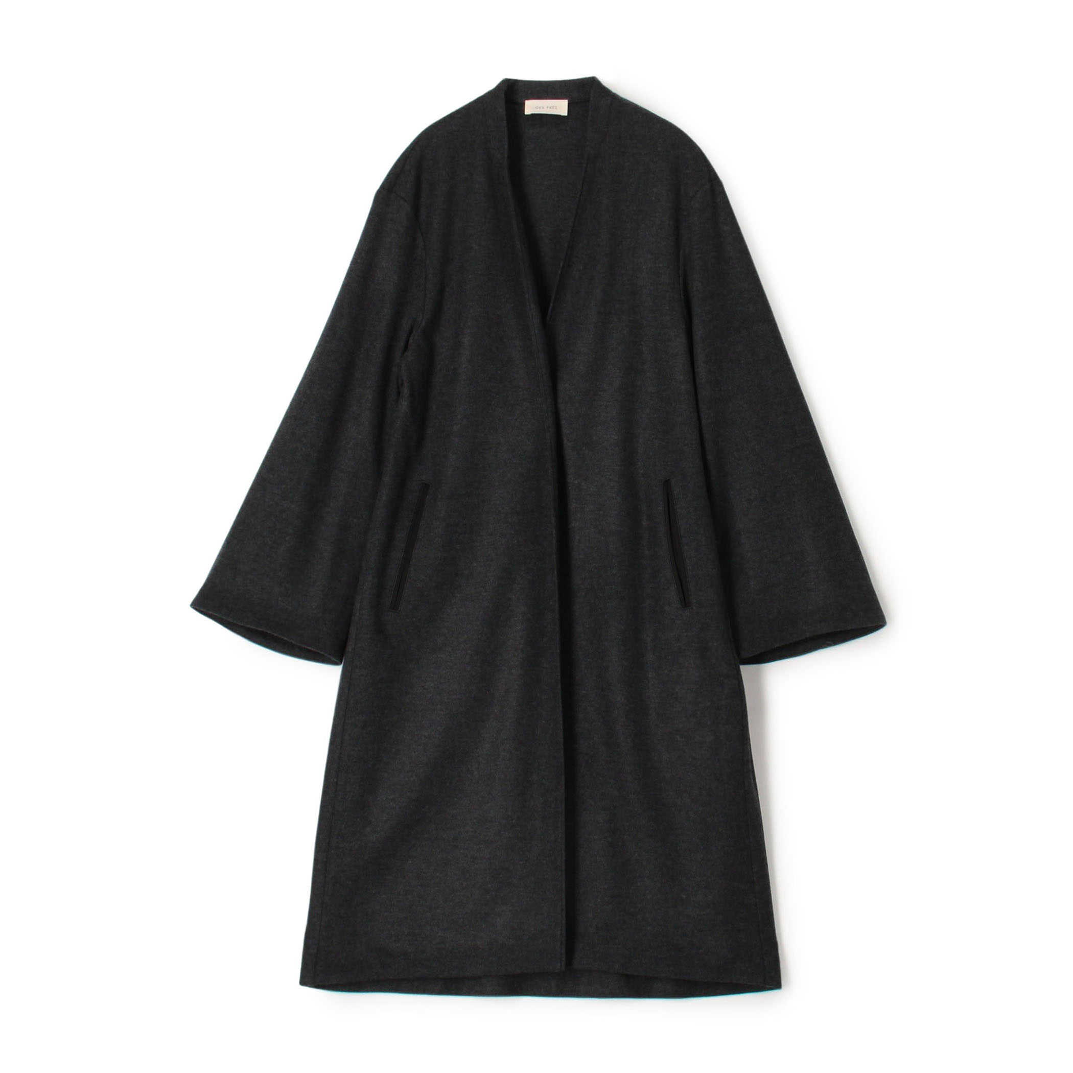 ニットコンビネーション ロングコート