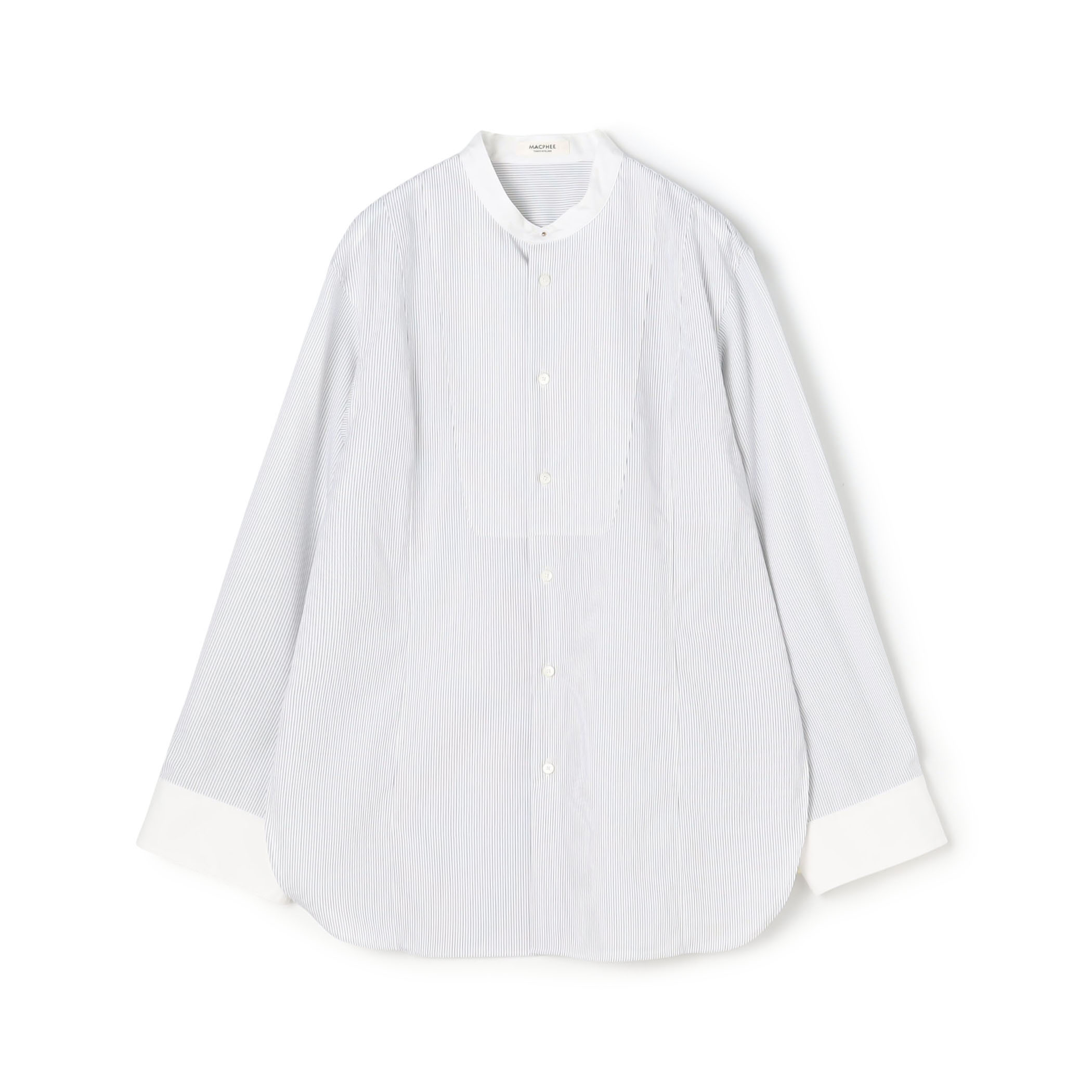 コットンブロード チュニックシャツ