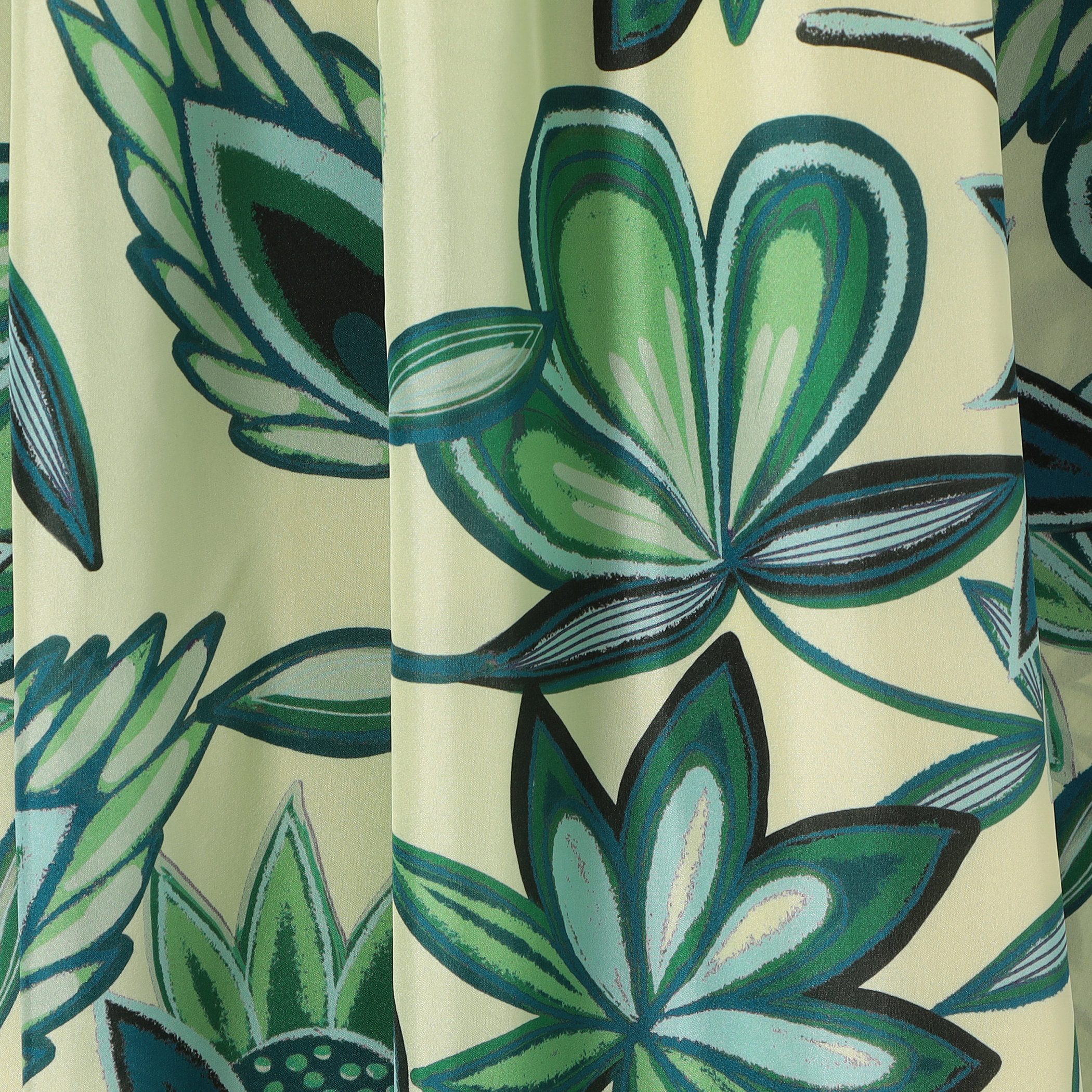 シルク COLETTEフラワープリント ロングワンピース｜トゥモローランド