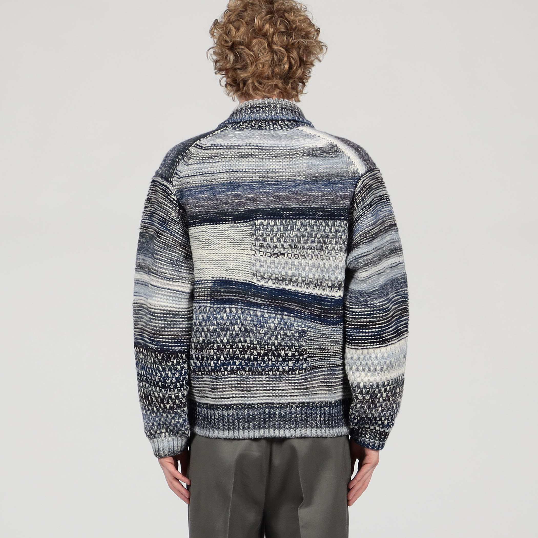 TOMORROWLAND tricot ウール アクリル ニットブルゾン