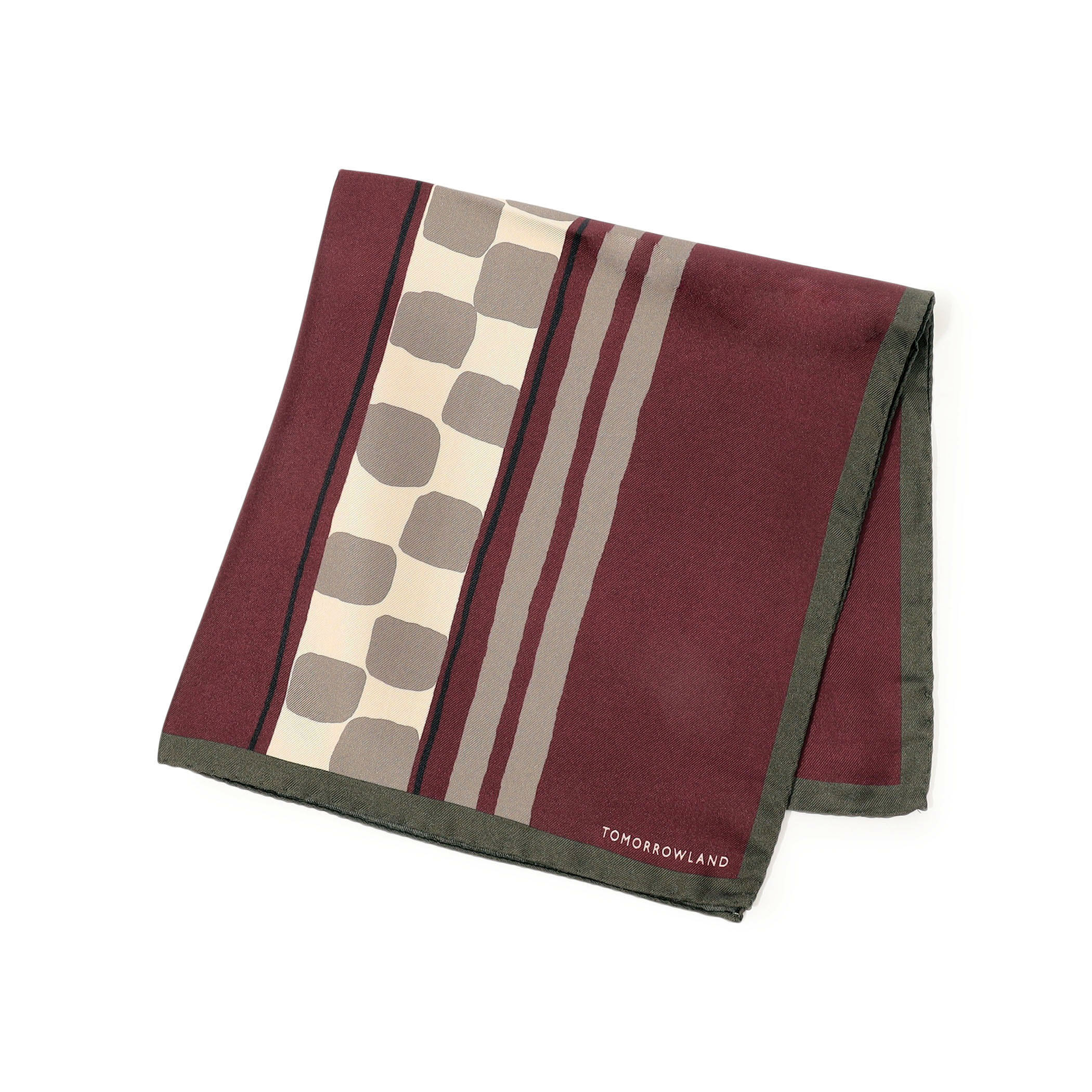 TOMORROWLAND MADE IN ITALY シルクポケットチーフ