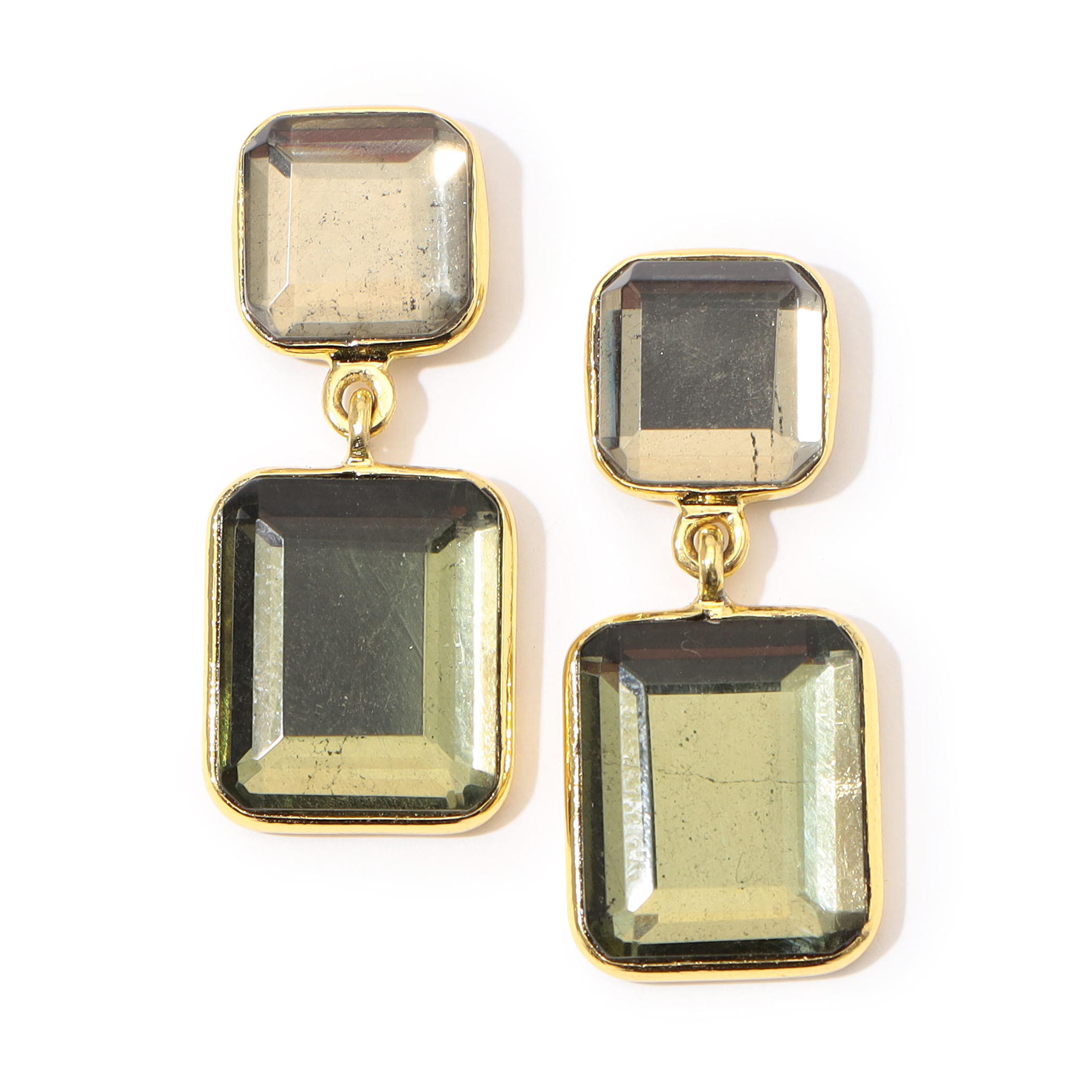 MARCIA MORAN Square Earring