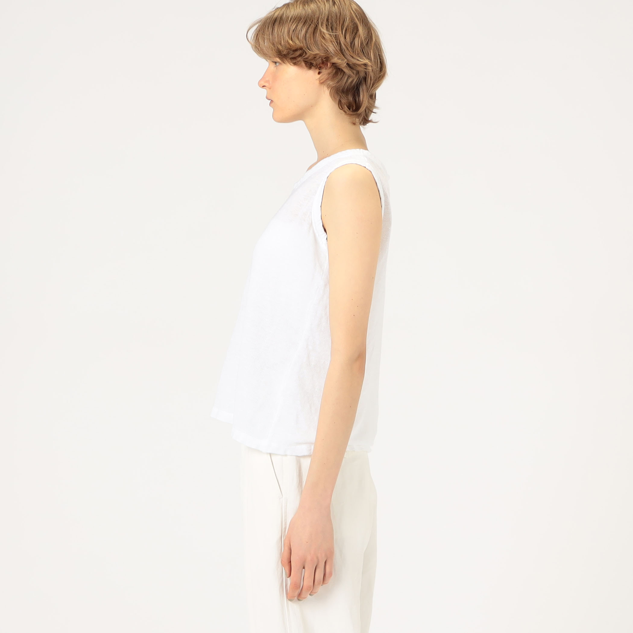 【TOMORROWLAND GOODS】【別注】V::room ヘンプピケ タンクトップ 別注】V::room ヘンプピケ タンクトップ｜トゥモローランド 公式通販