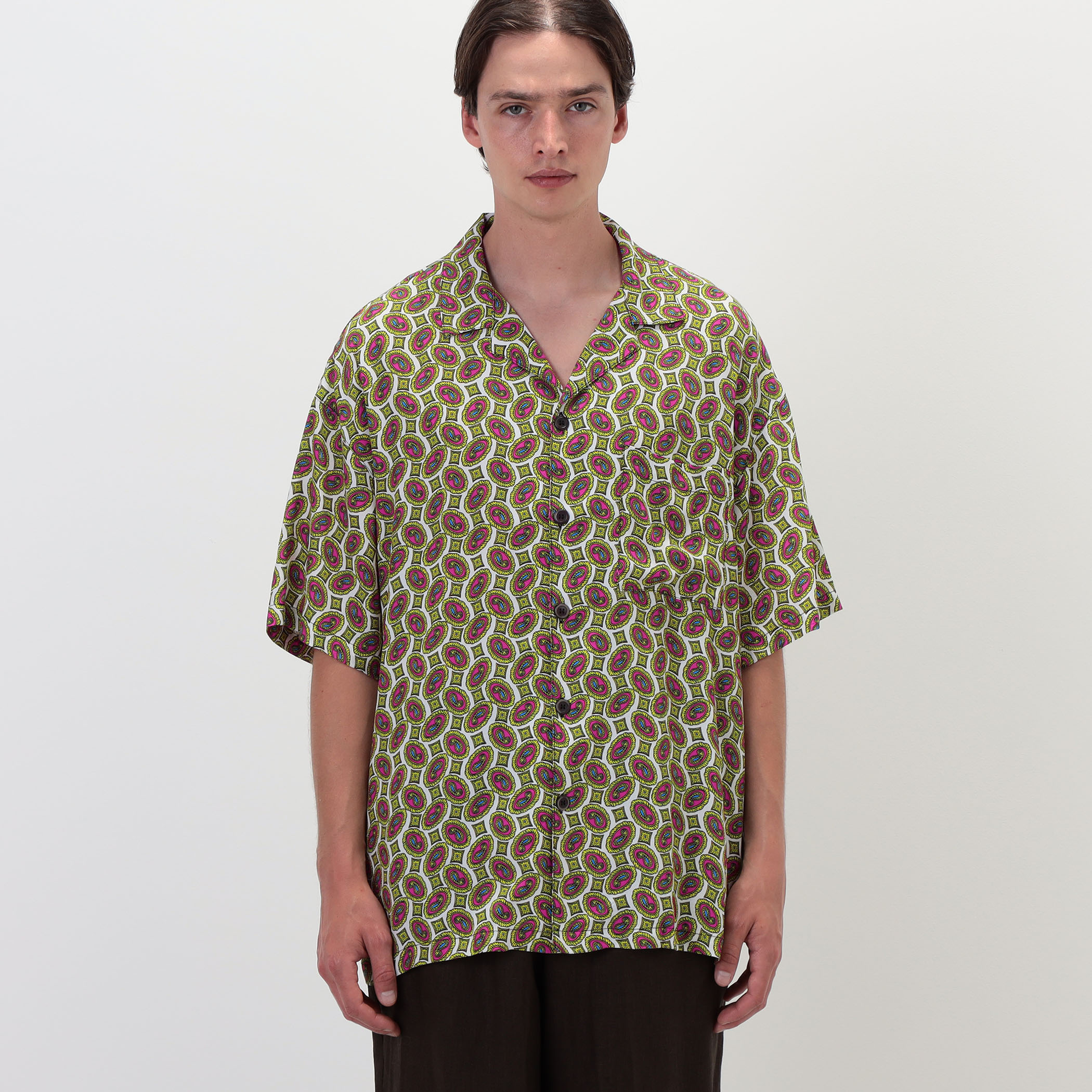 Waxman Brothers HAWAIIAN SHIRT レーヨン オープンカラーシャツ