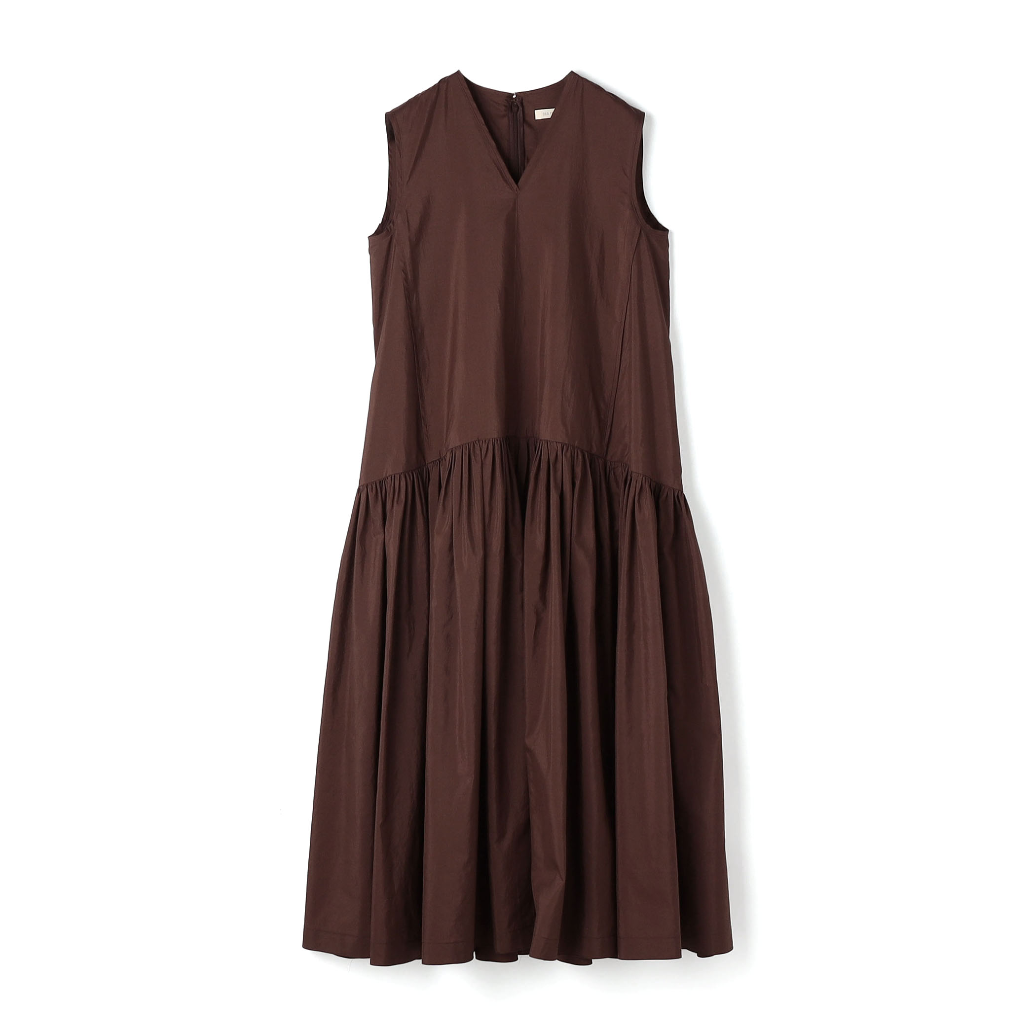 【WEB先行予約】コットンシルクタイプライター Vネックドレス