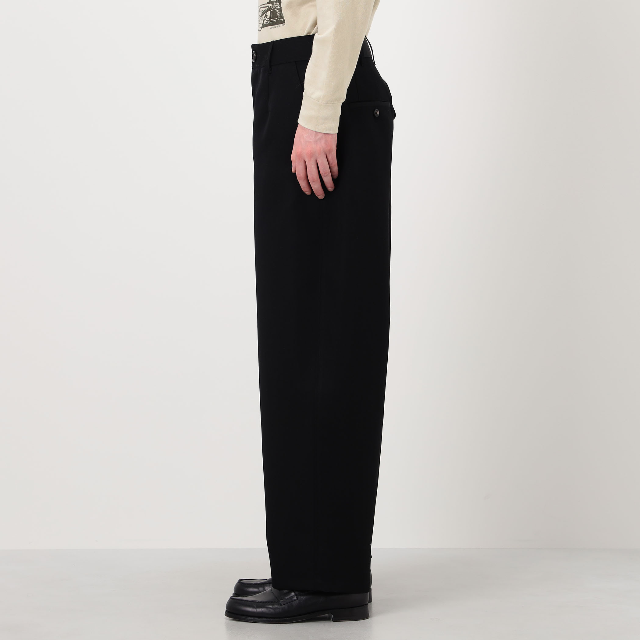 パンツ THE RERACS 25AW WIDE BALLEL PANTS ワイドバレルパンツ
