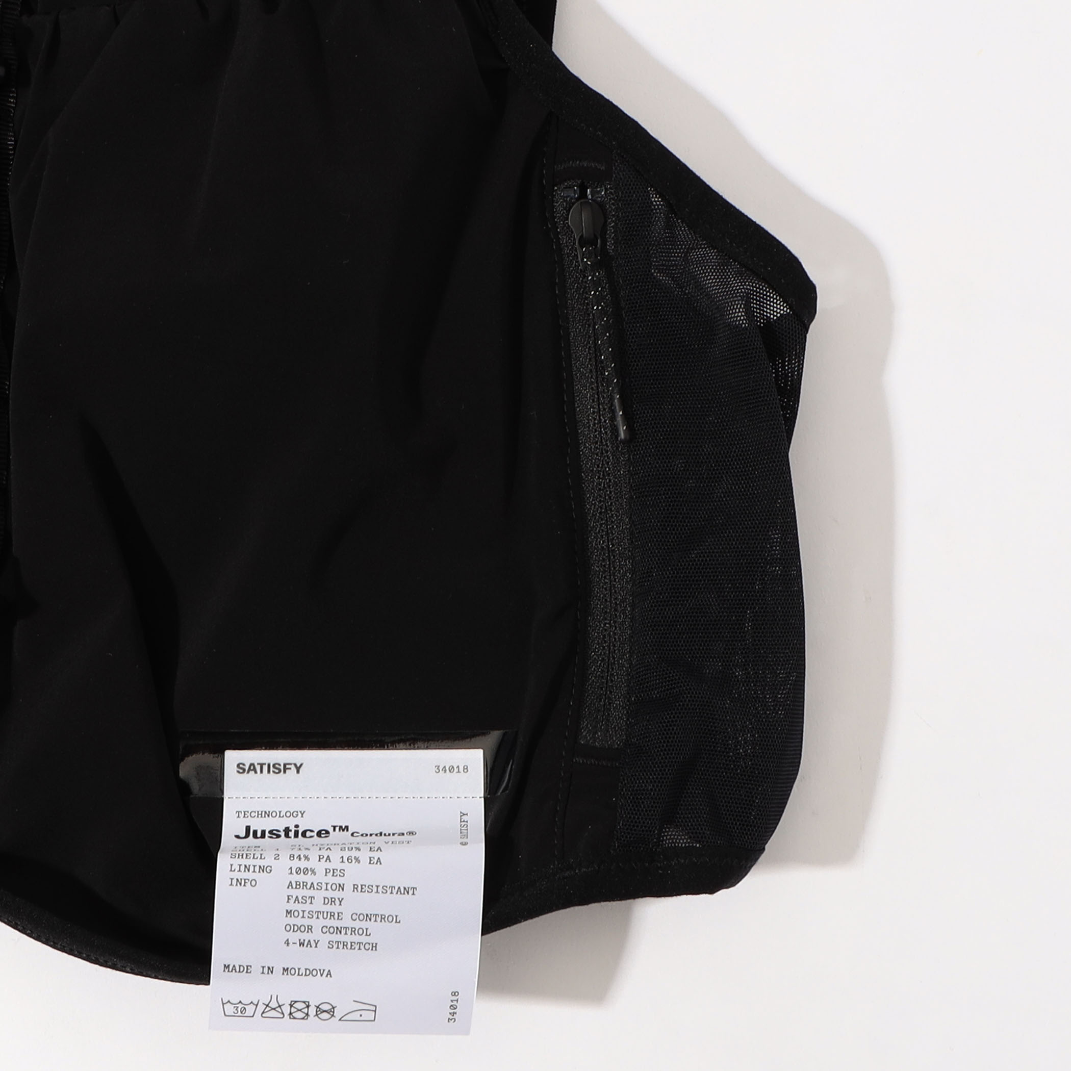 SATISFY JUSTICE CORDURA_ HYDRATION VEST 5L / サティスファイ
