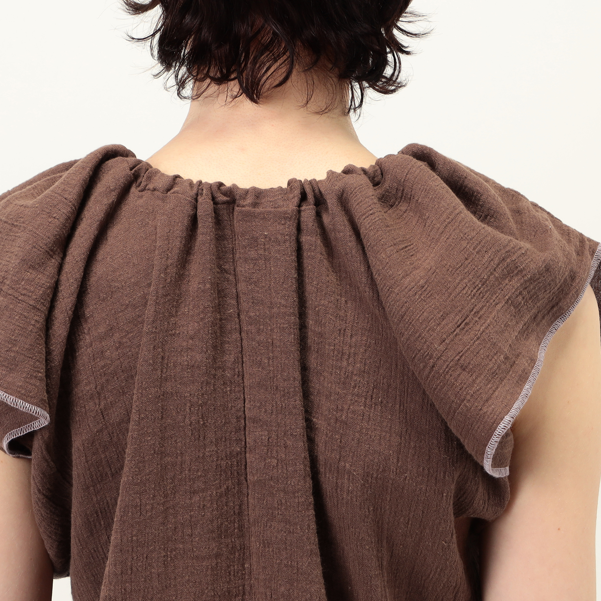 BASERANGE MAX DRESS リネンコットン ワンピース｜トゥモローランド