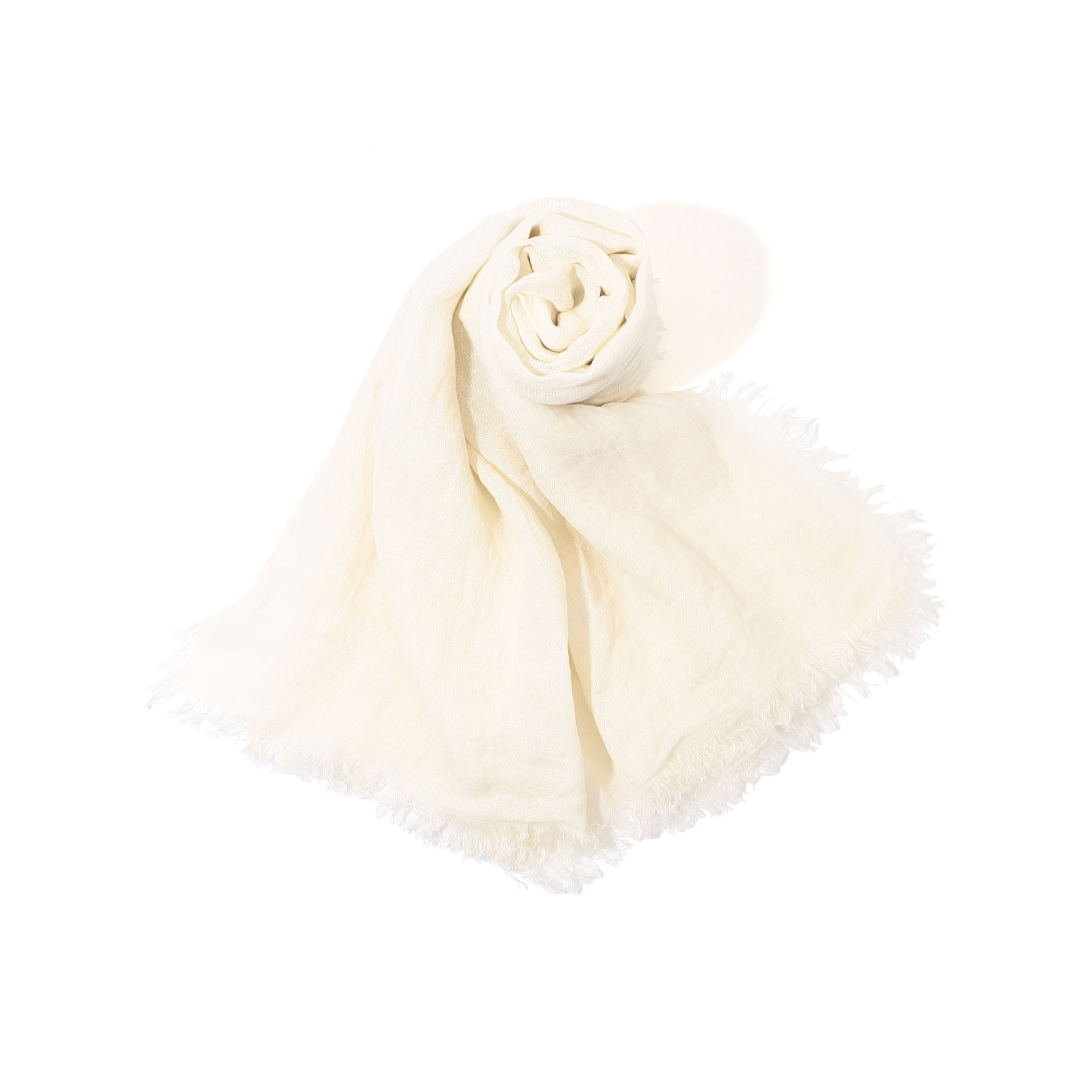 ASAUCE MELER リネンガーゼストール