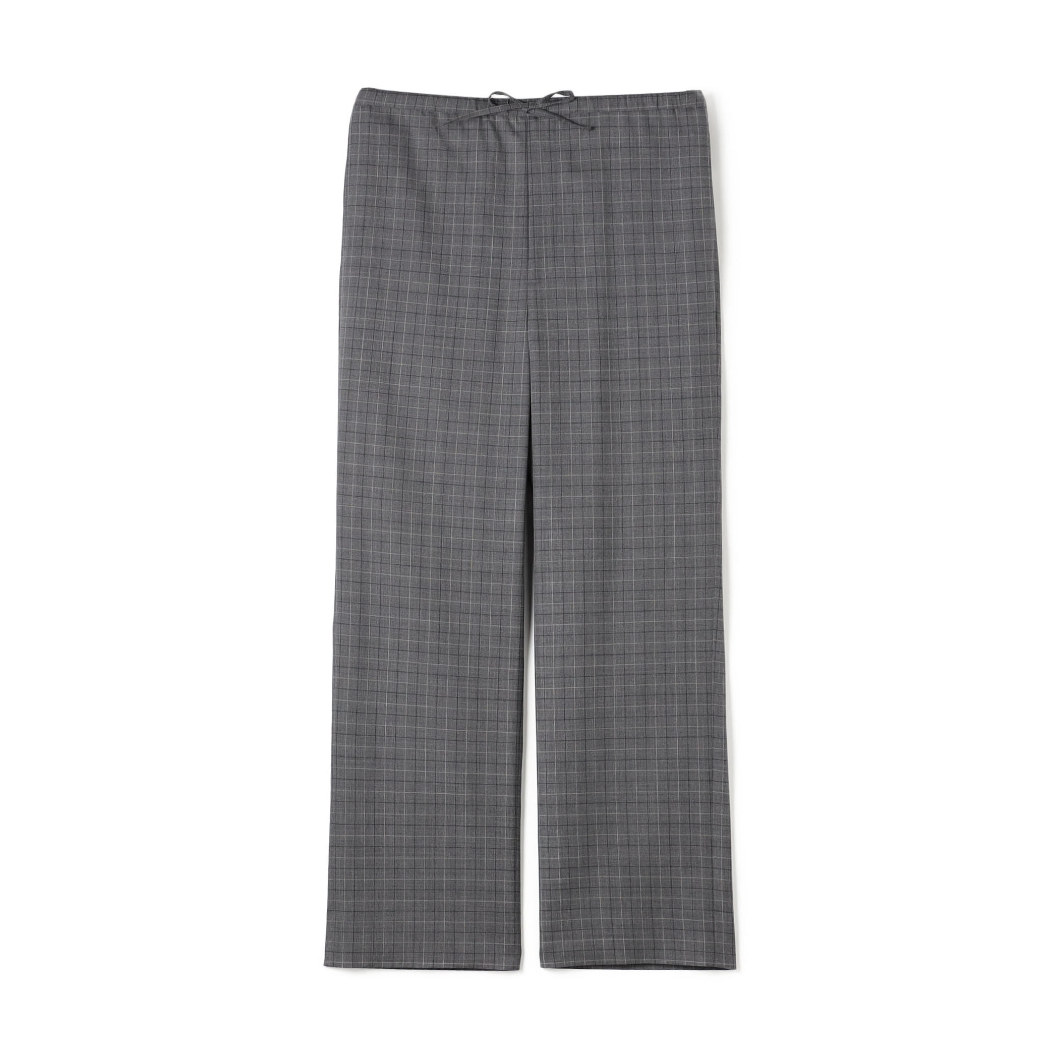 Super120's ウォッシャブルウール リラックスパンツ