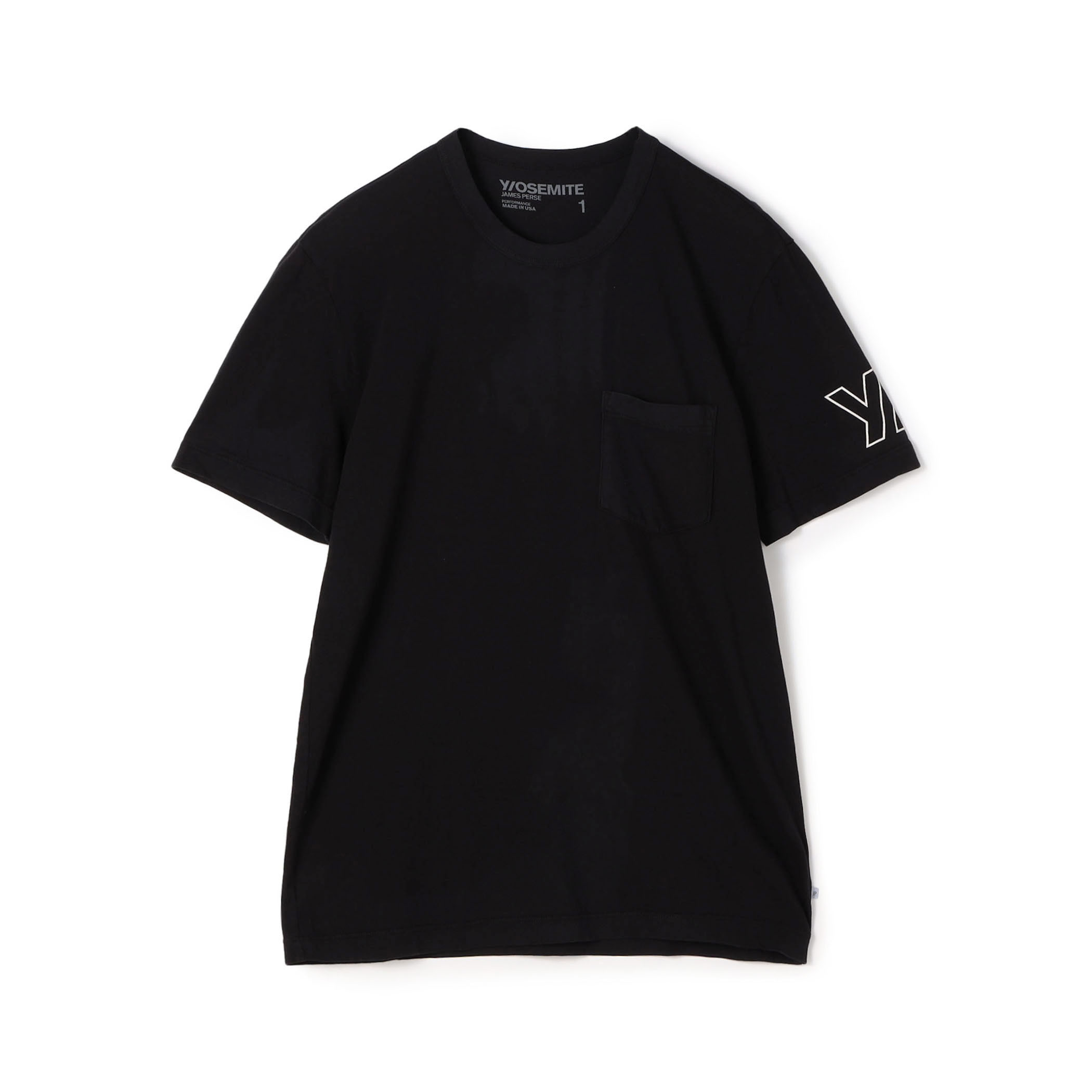 YOSEMITEロゴプリント ポケット付きTシャツ MLJ3282KR